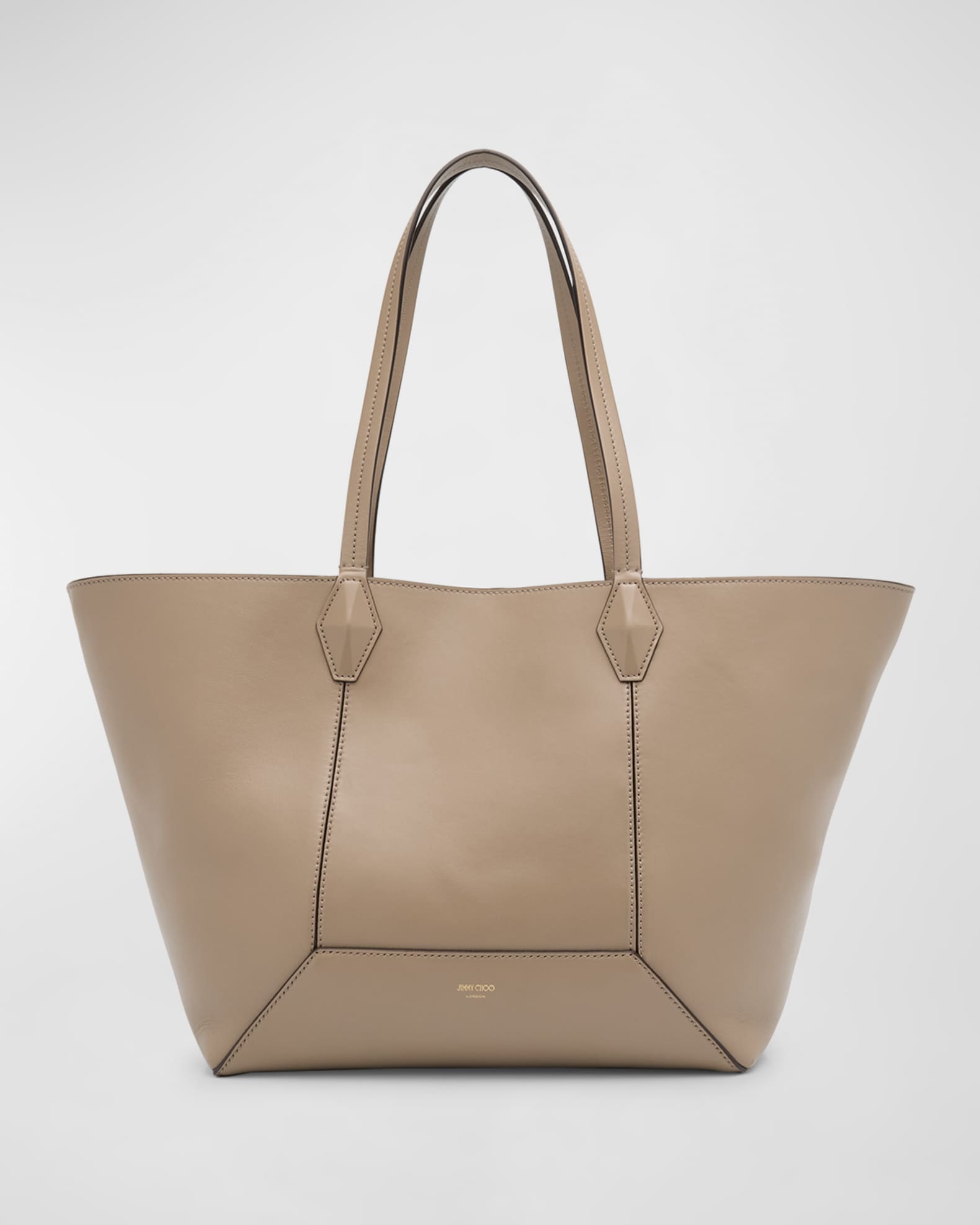 Medium Diamond Leather Tote Bag 0