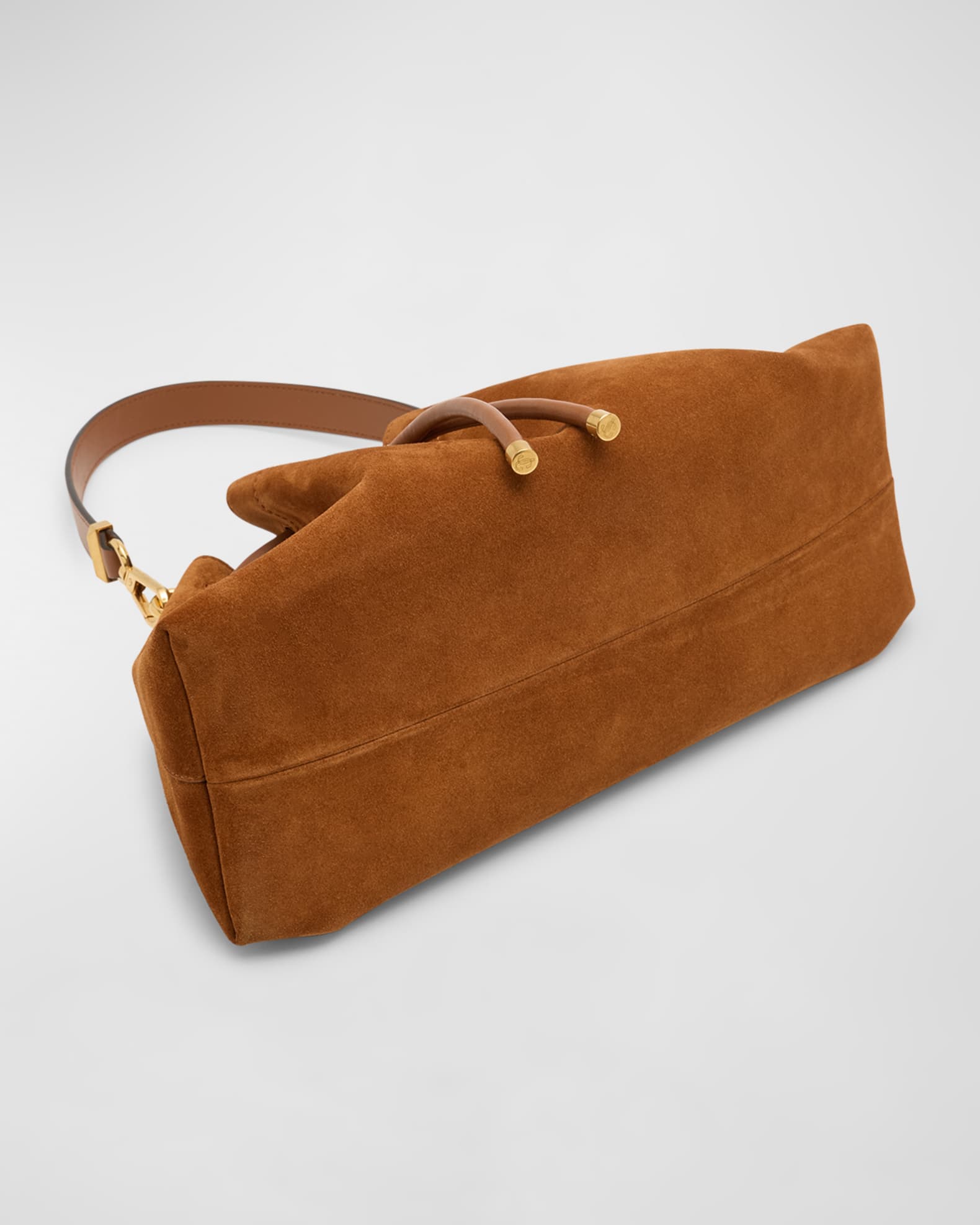 The Cinch Suede Shoulder Bag 1