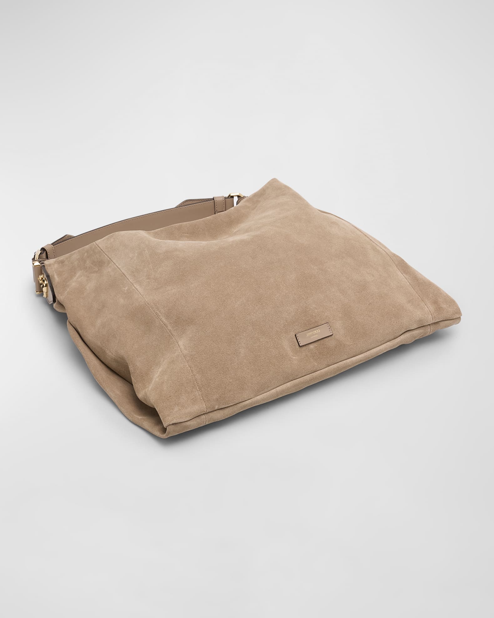 Jimmy Choo Ana Zip Leather Hobo Bag | Neiman Marcus