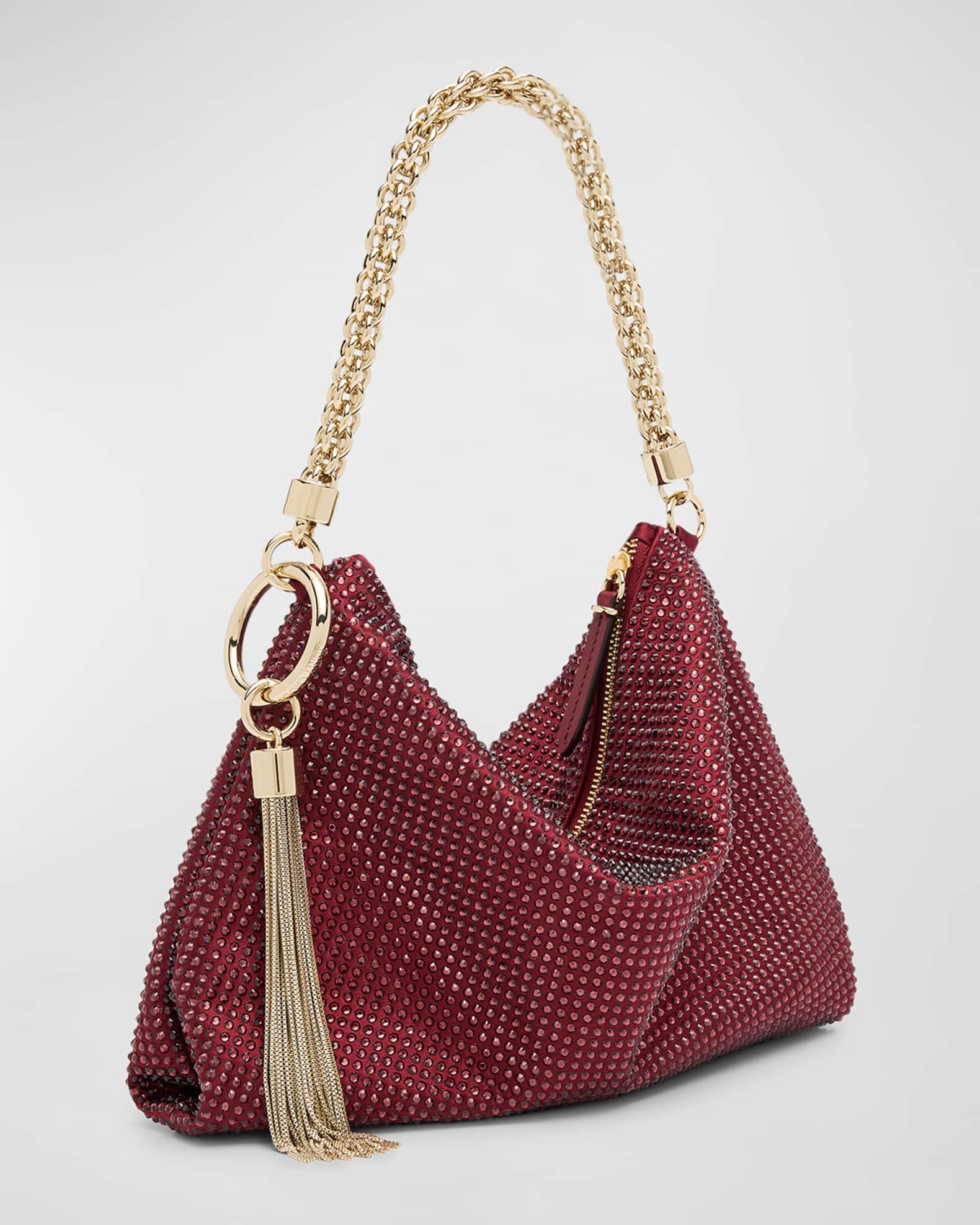 Jimmy Choo Callie Embellished Shoulder Bag Neiman Marcus