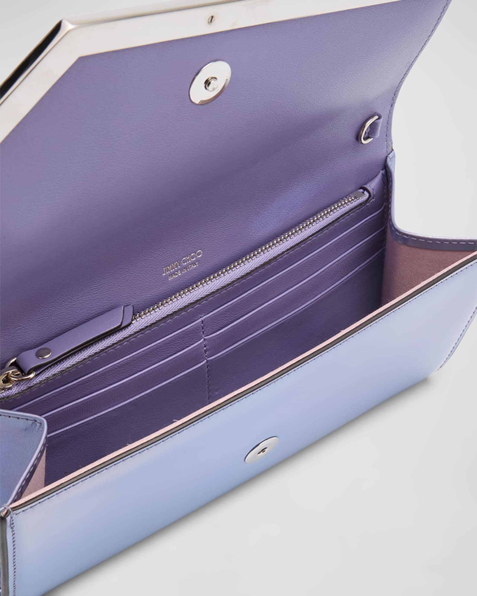 Iridescent clutch bag discount