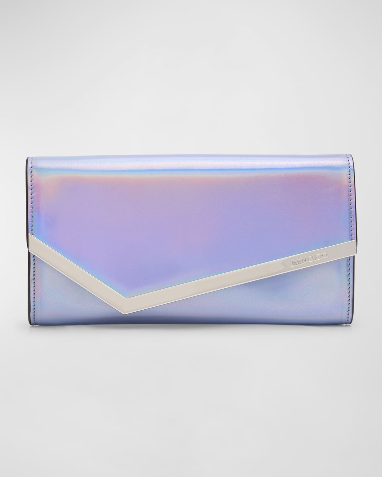 Iridescent clutch bag hotsell