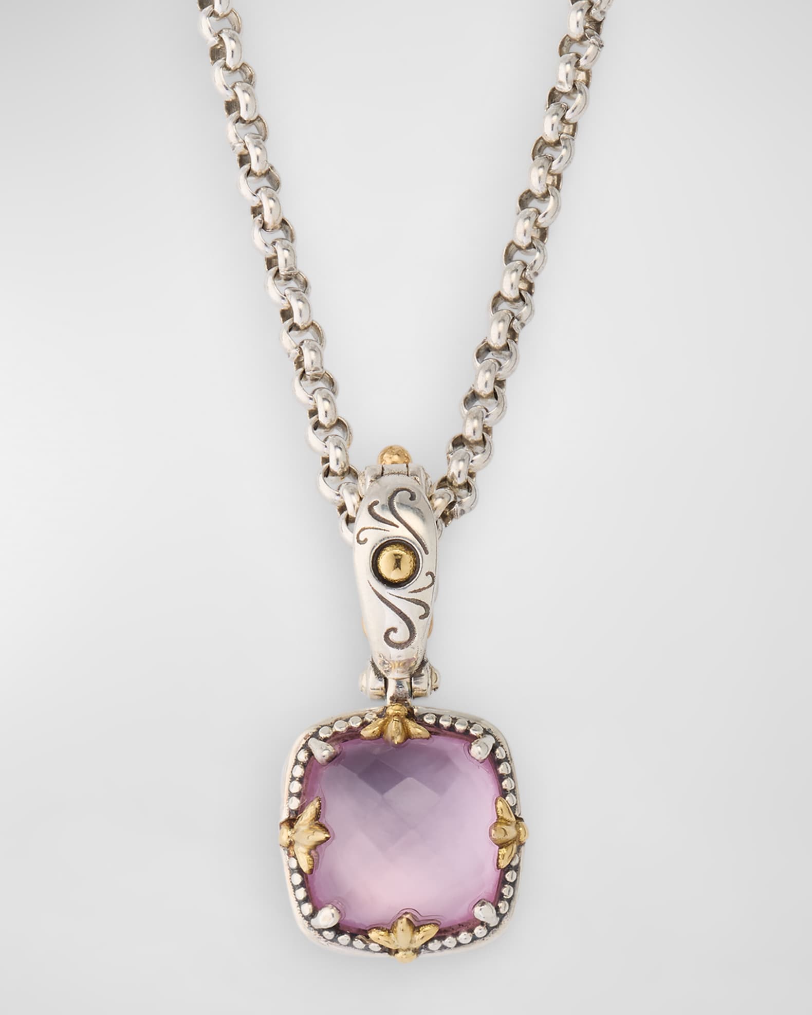 Konstantino Gen K 2 Sterling Silver and 18K Gold Rock