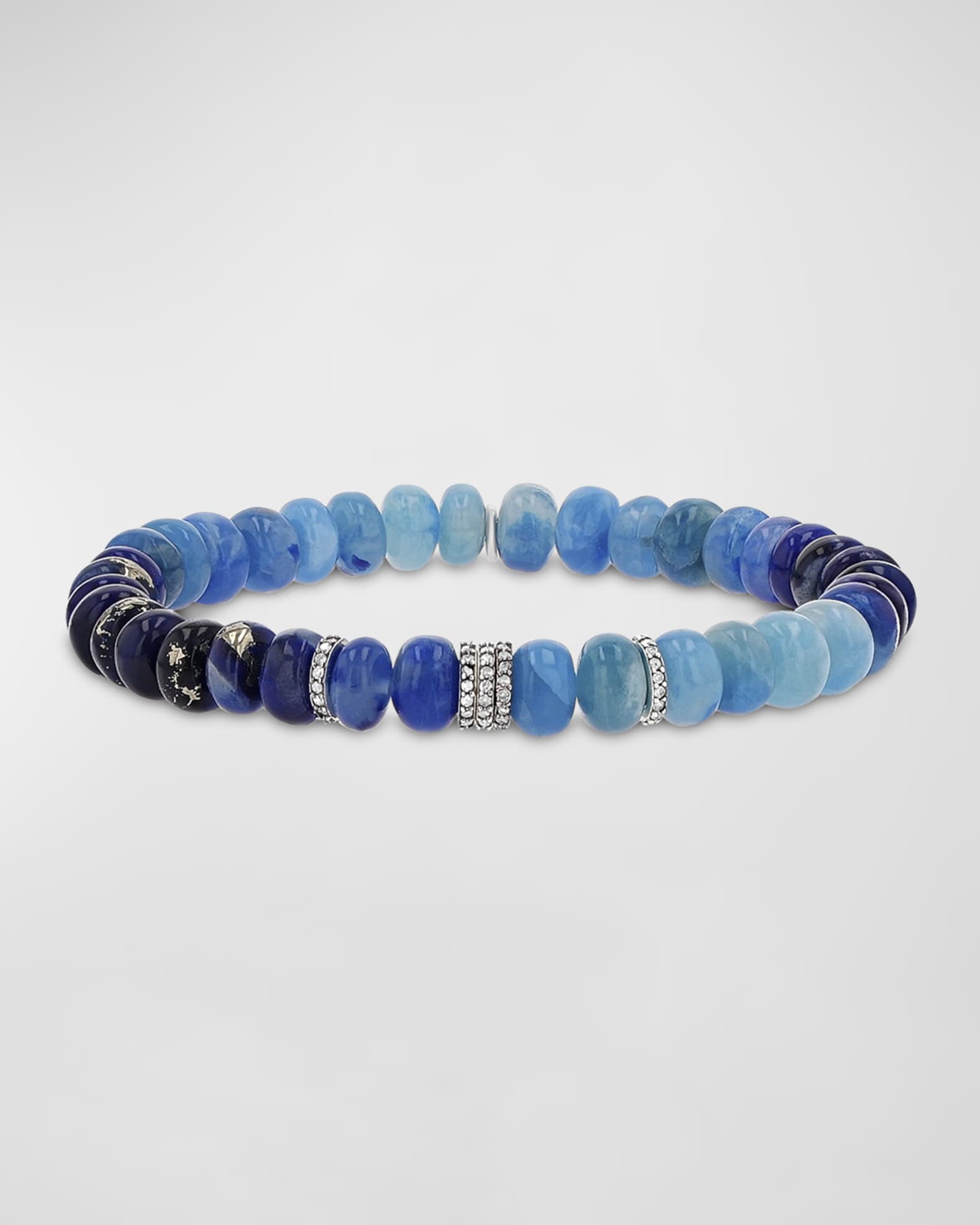 Anzie Jac+Jo Ombré Afghanite Rondelle Bracelet main image 1