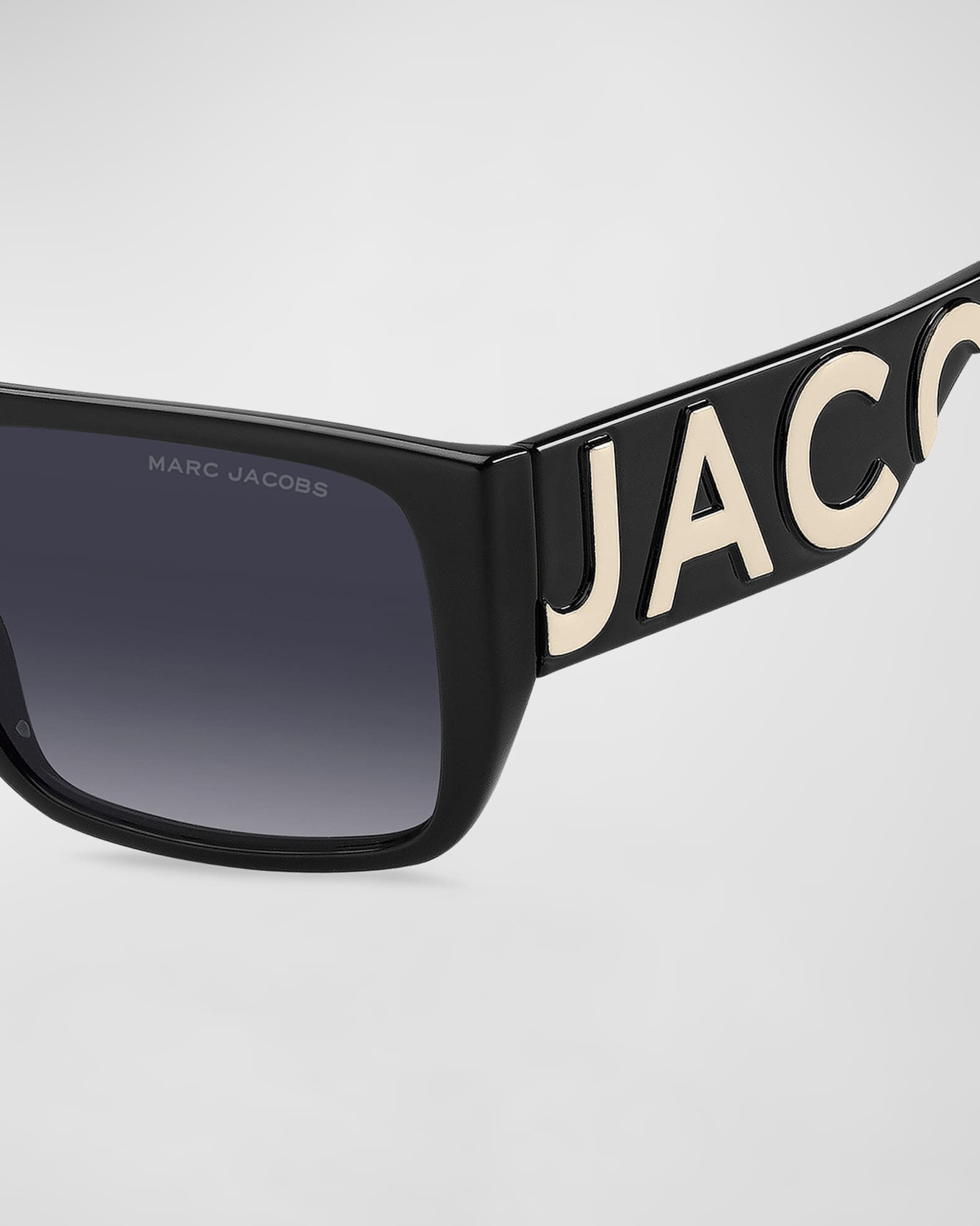 Marc Logo 096S Propionate Rectangle Sunglasses  1