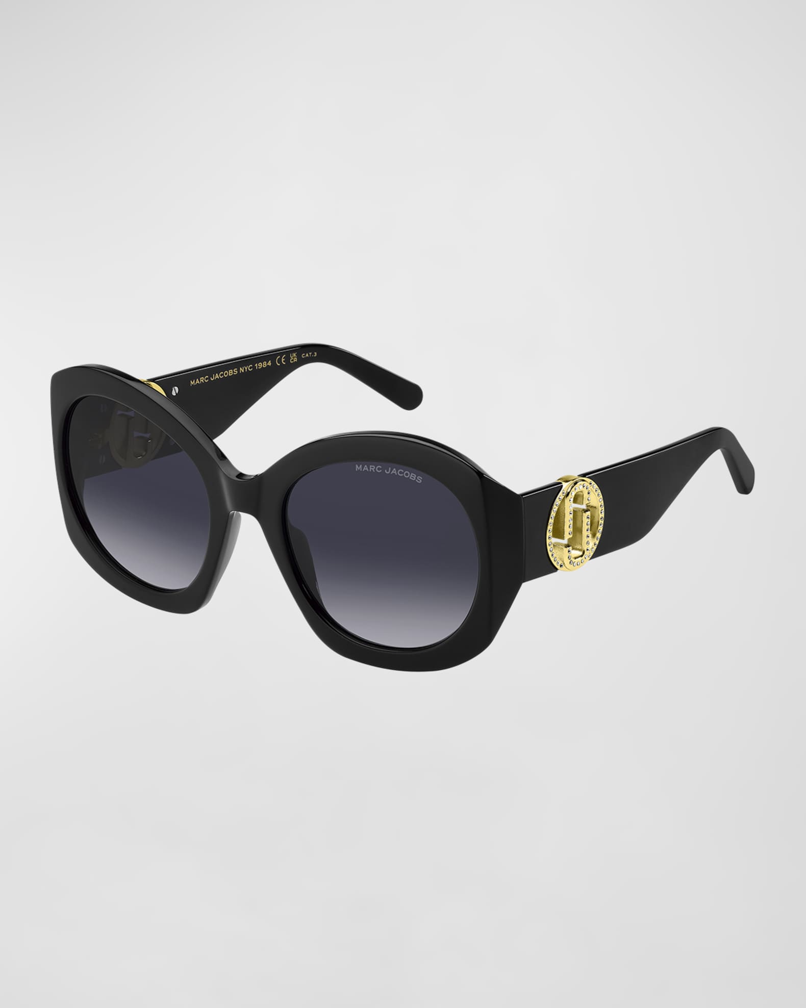 Marc jacobs round sunglasses sales