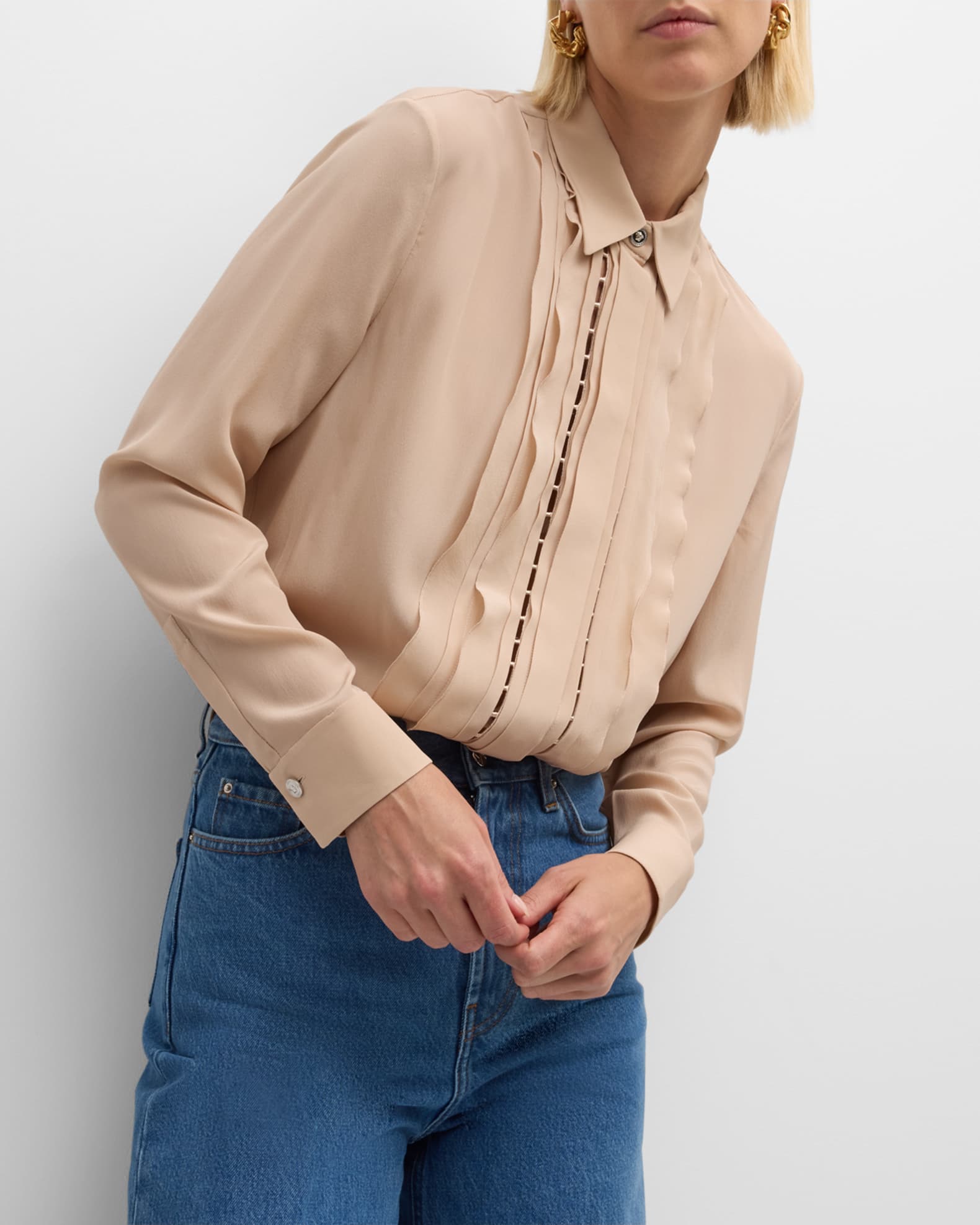 Mute Crepe De Chine Shirt main image 1