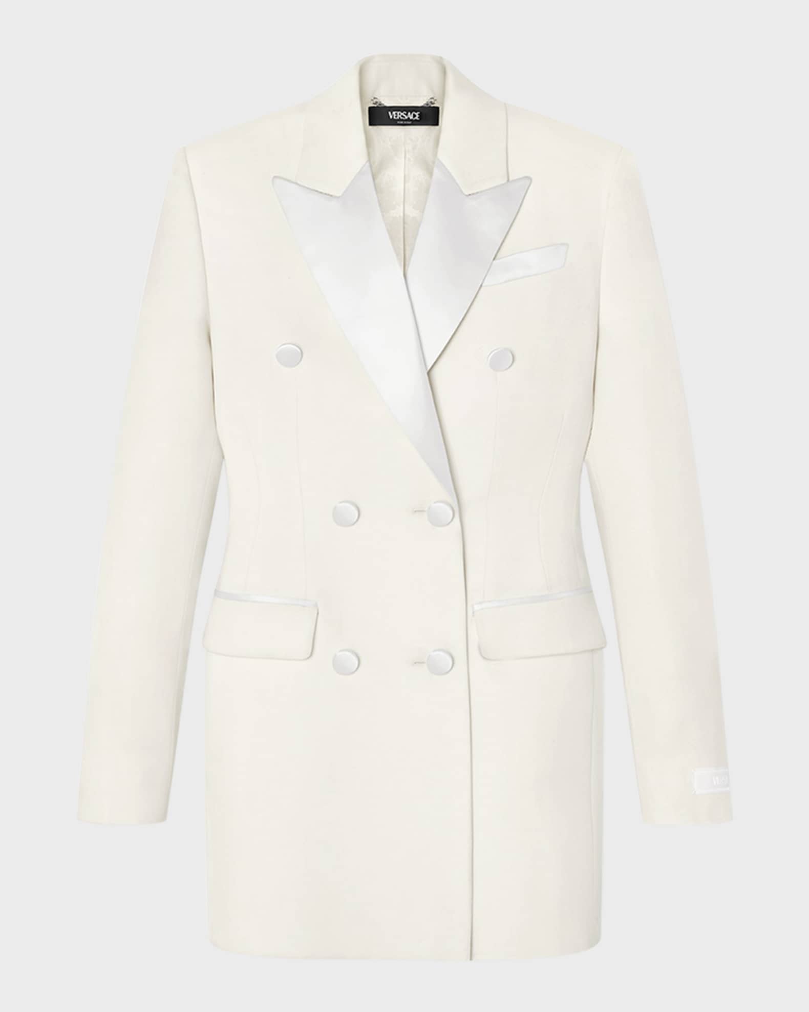 Versace white jacket cheap