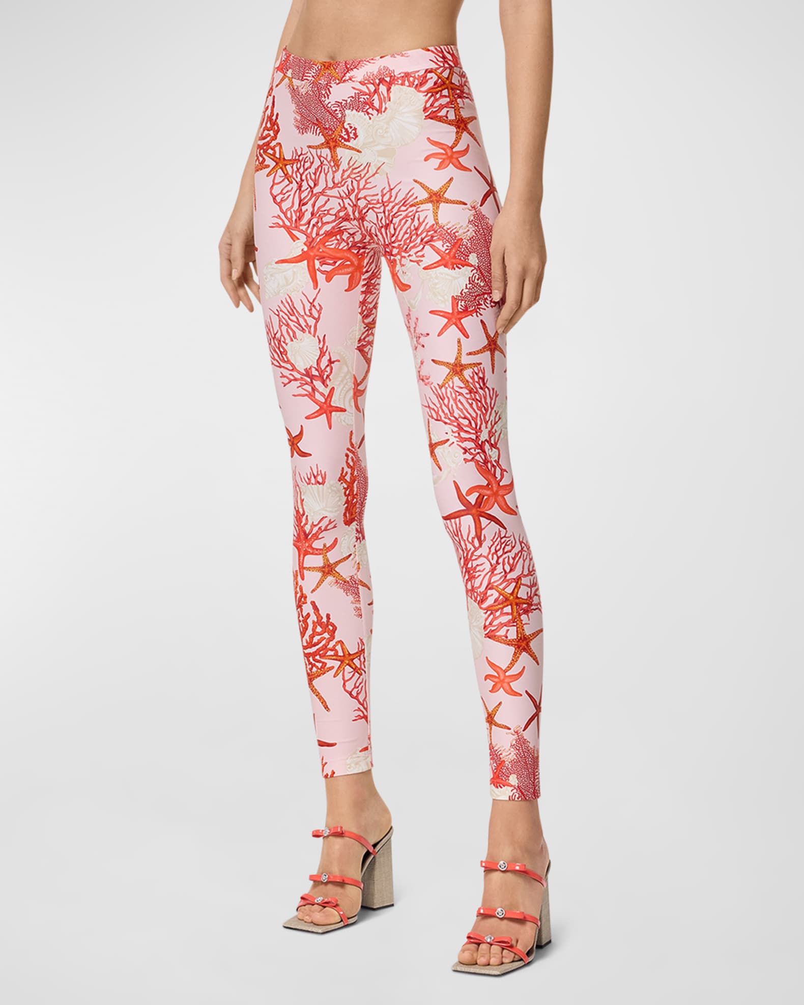 Women's holiday print leggings cheap