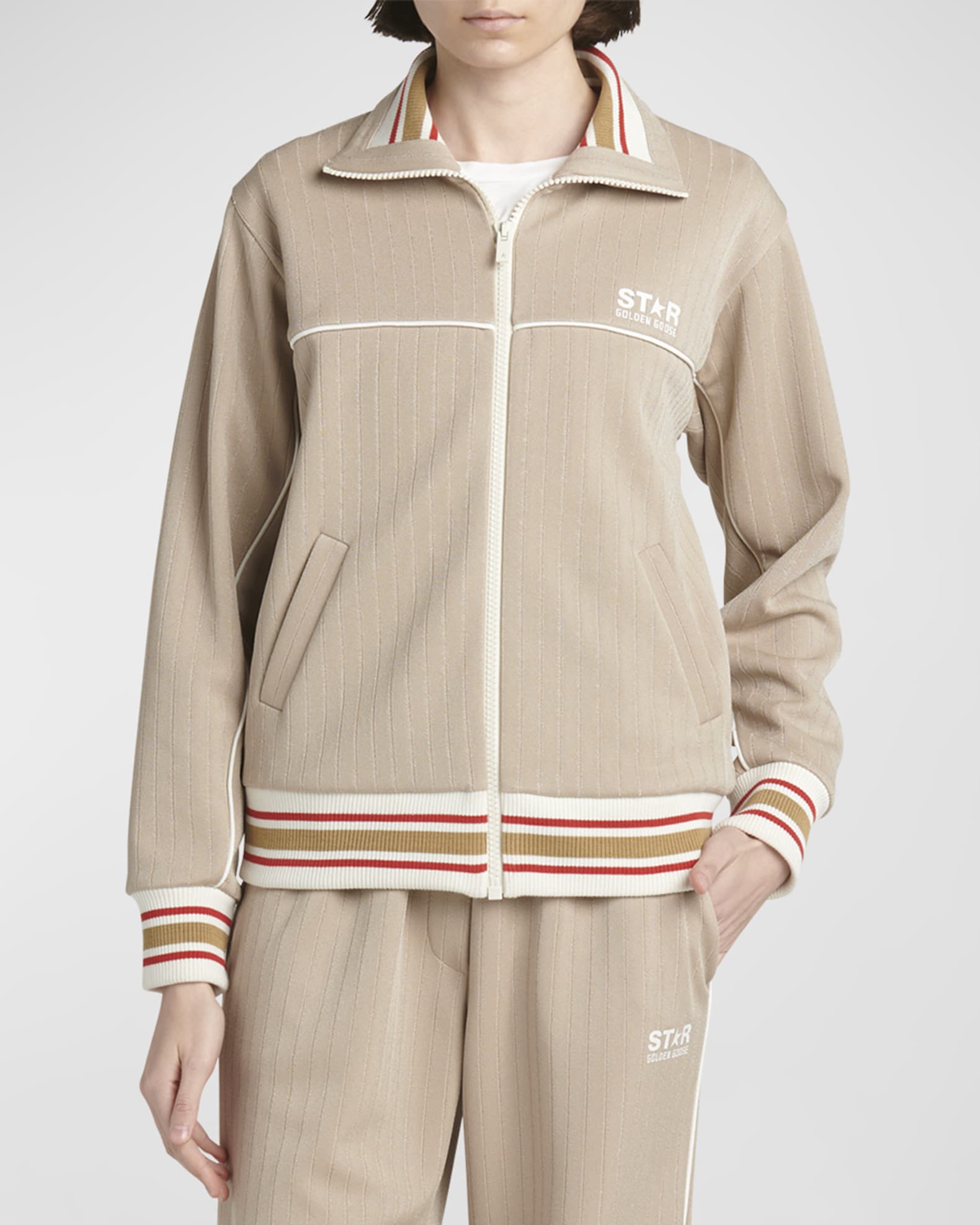 Star Zipped Track Jacket  1