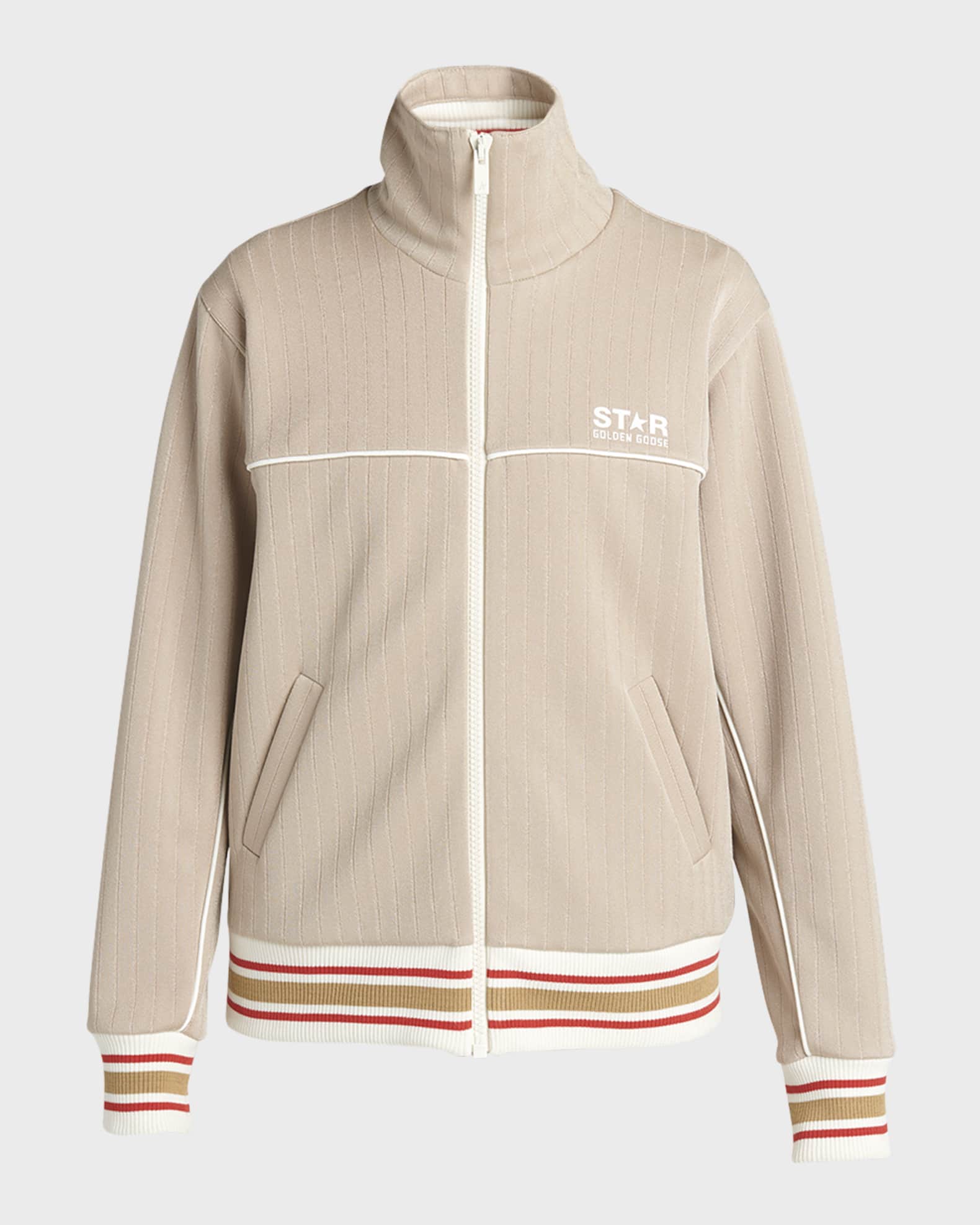 Star Zipped Track Jacket  0