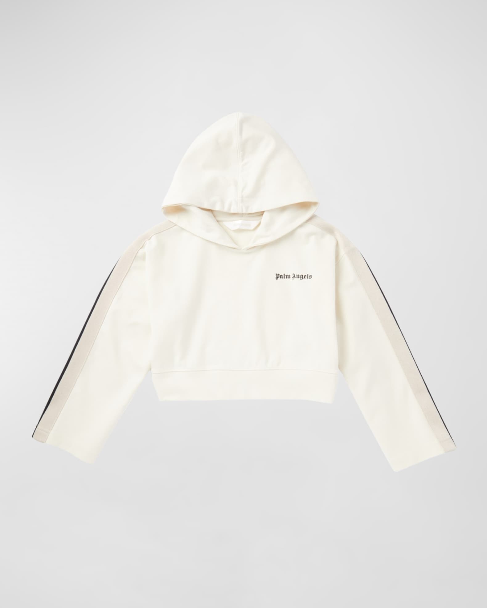 Palm angels crop hoodie top