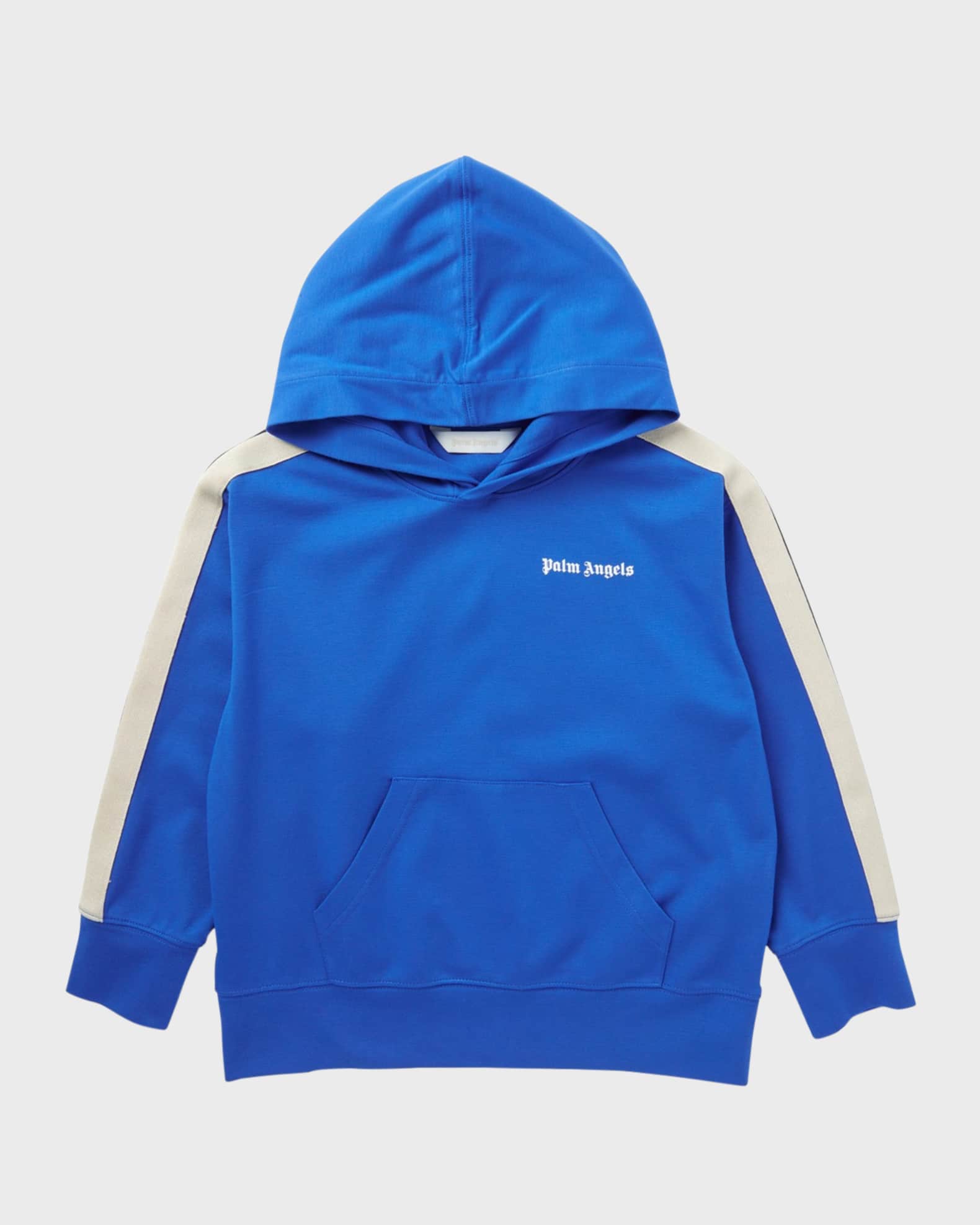 Palm Angels Boy s Logo Print Track Hoodie Size 4 12 Neiman Marcus