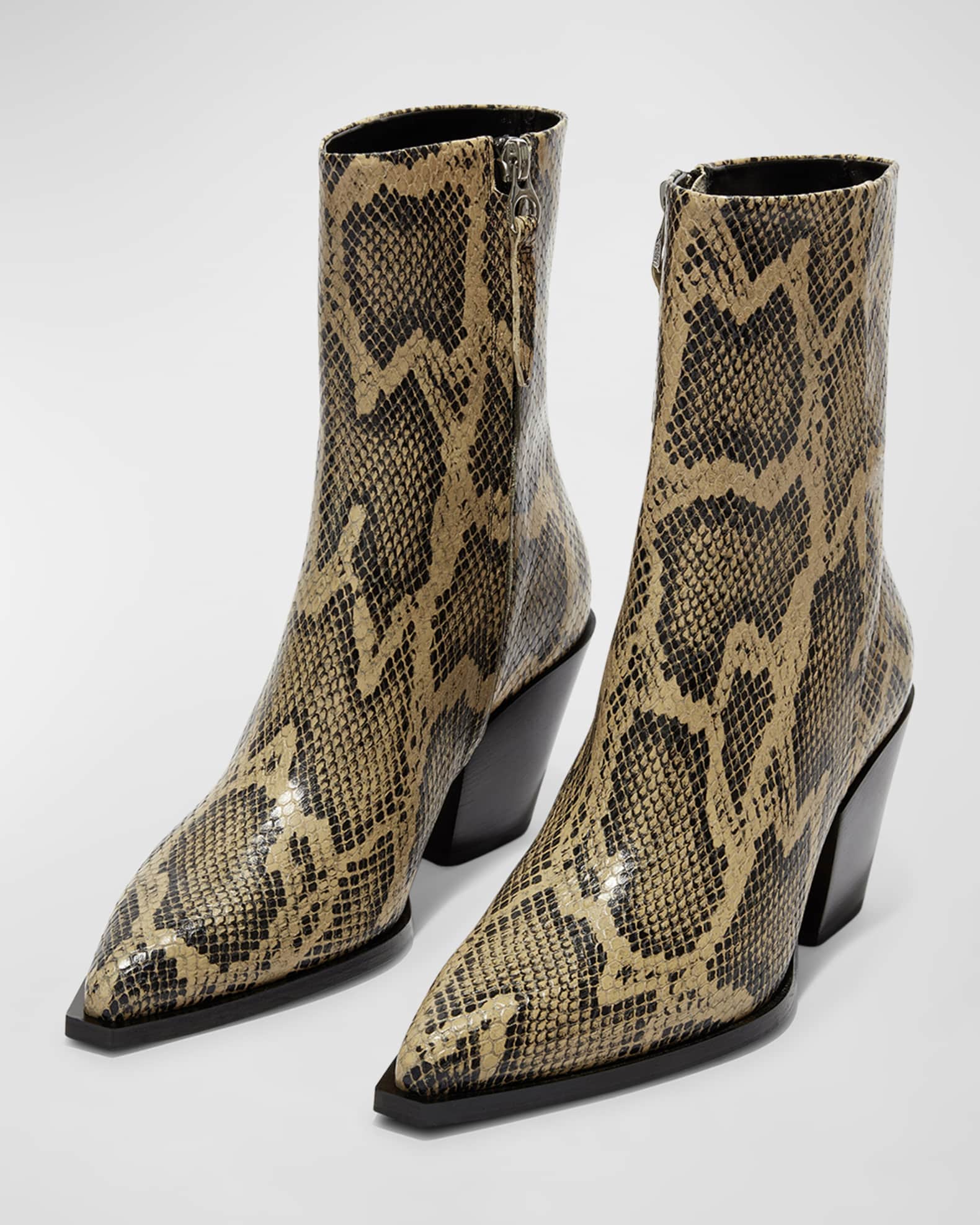 Sandro snake boots outlet