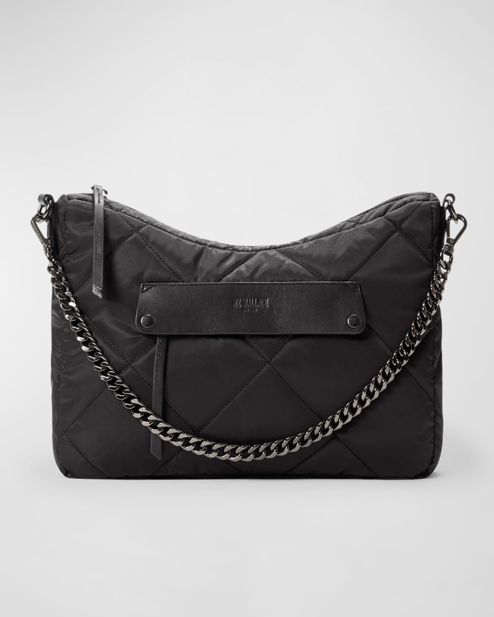 Madison Everyday Quilted Nylon Crossbody Bag 0