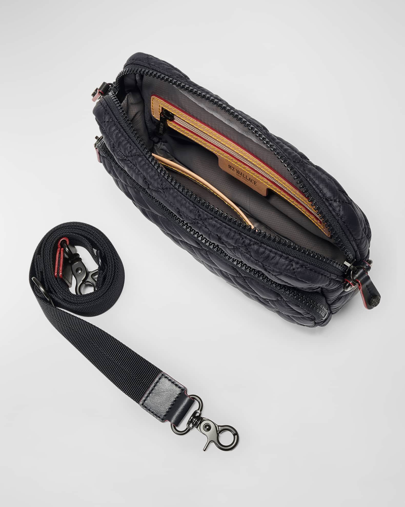 Metro Small Quilted Camera Crossbody Bag
