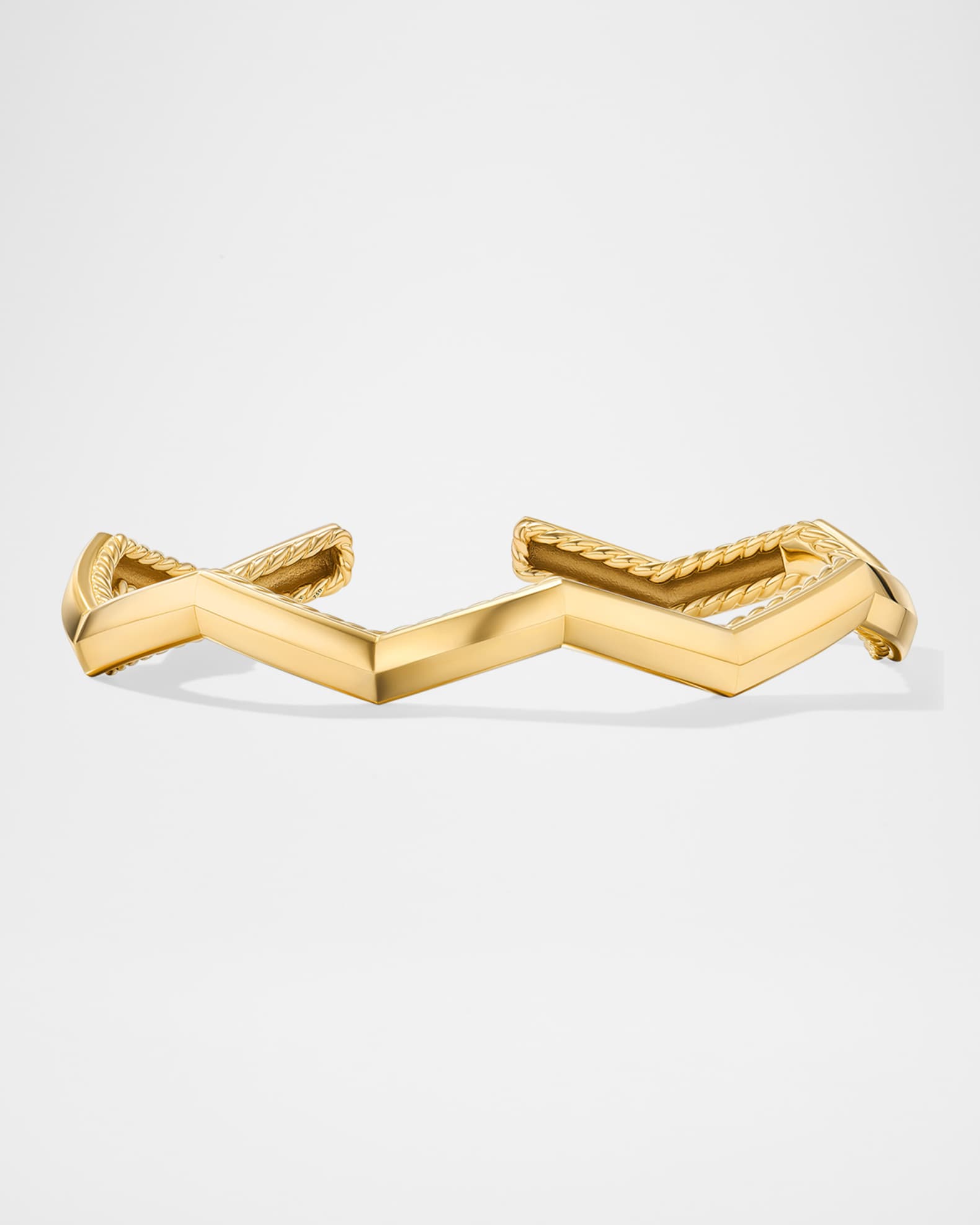 Zig Zag Stax Bracelet in 18K Gold 0