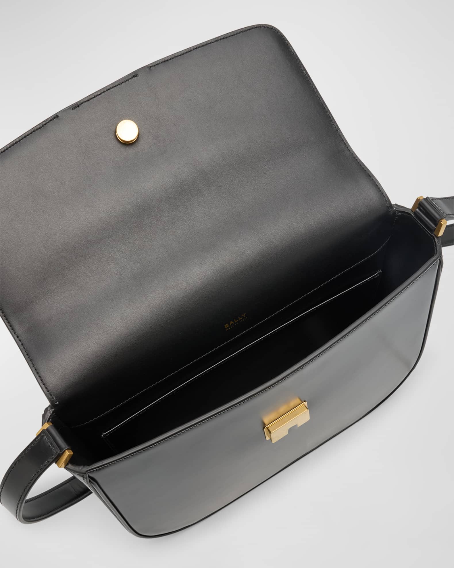 Bally Men's Deco Brushed Leather Crossbody Bag | Neiman Marcus