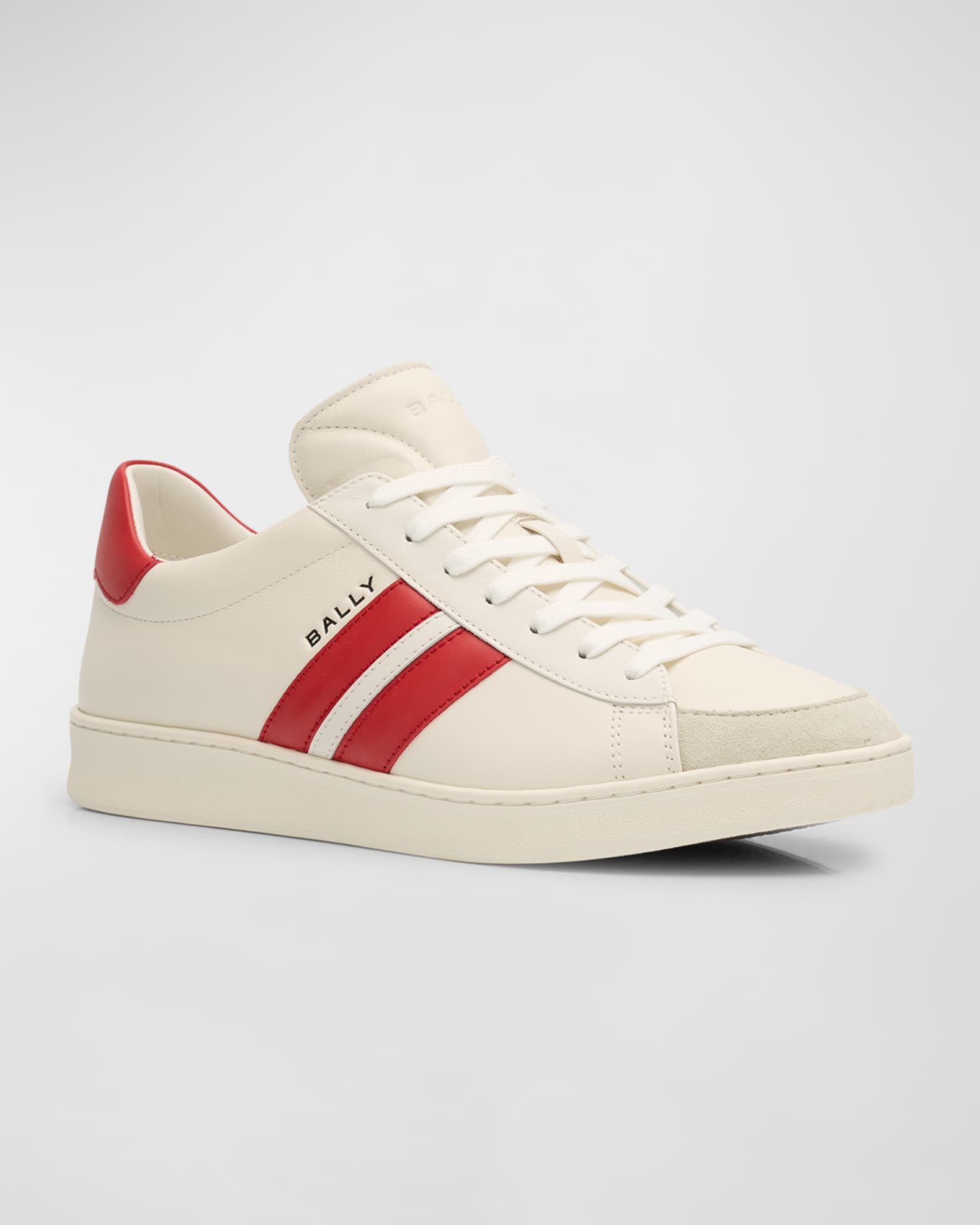 Bally Men's Low-Top Leather Tennis Sneakers | Neiman Marcus