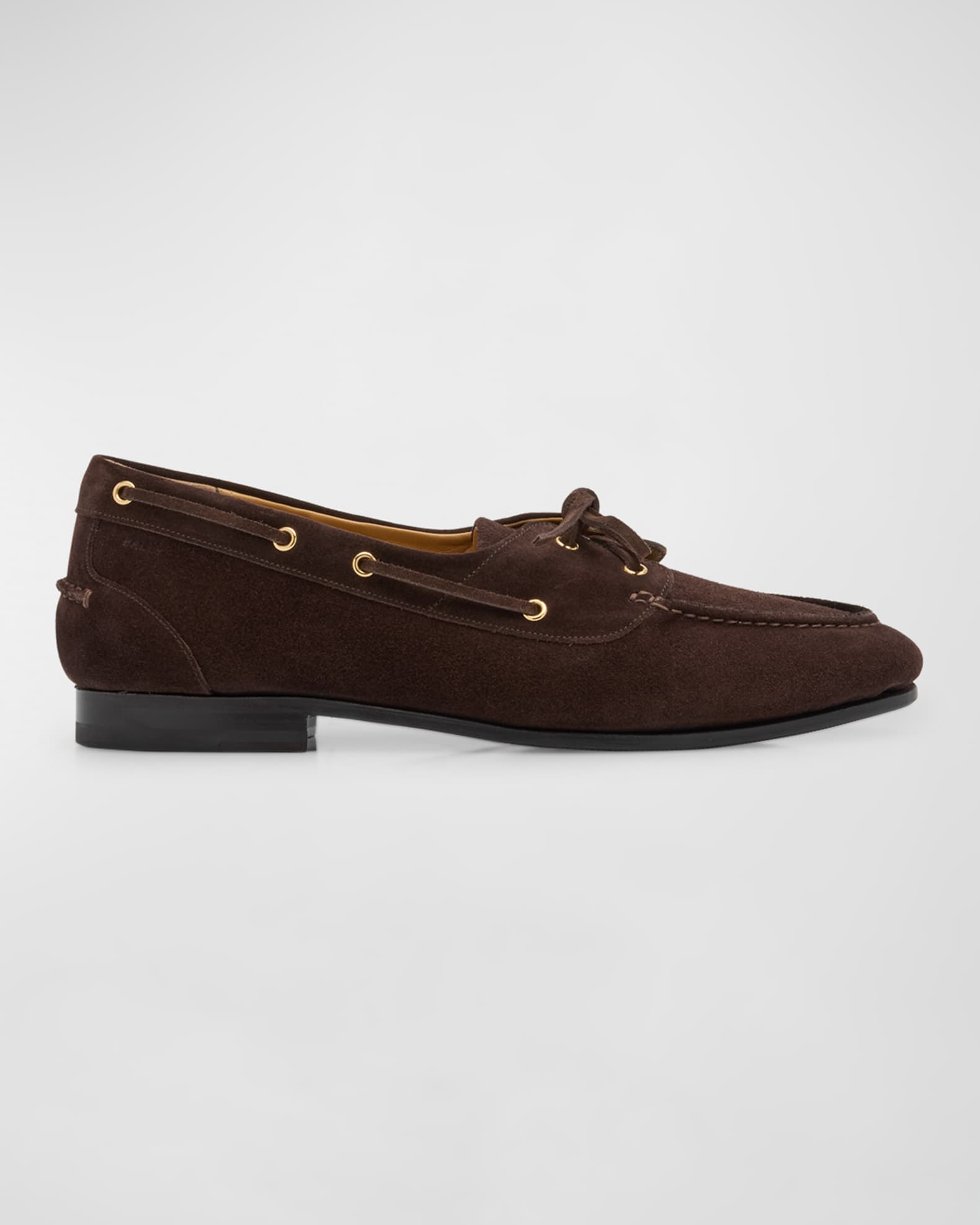 Men's Plume Leather Boat Shoes 0