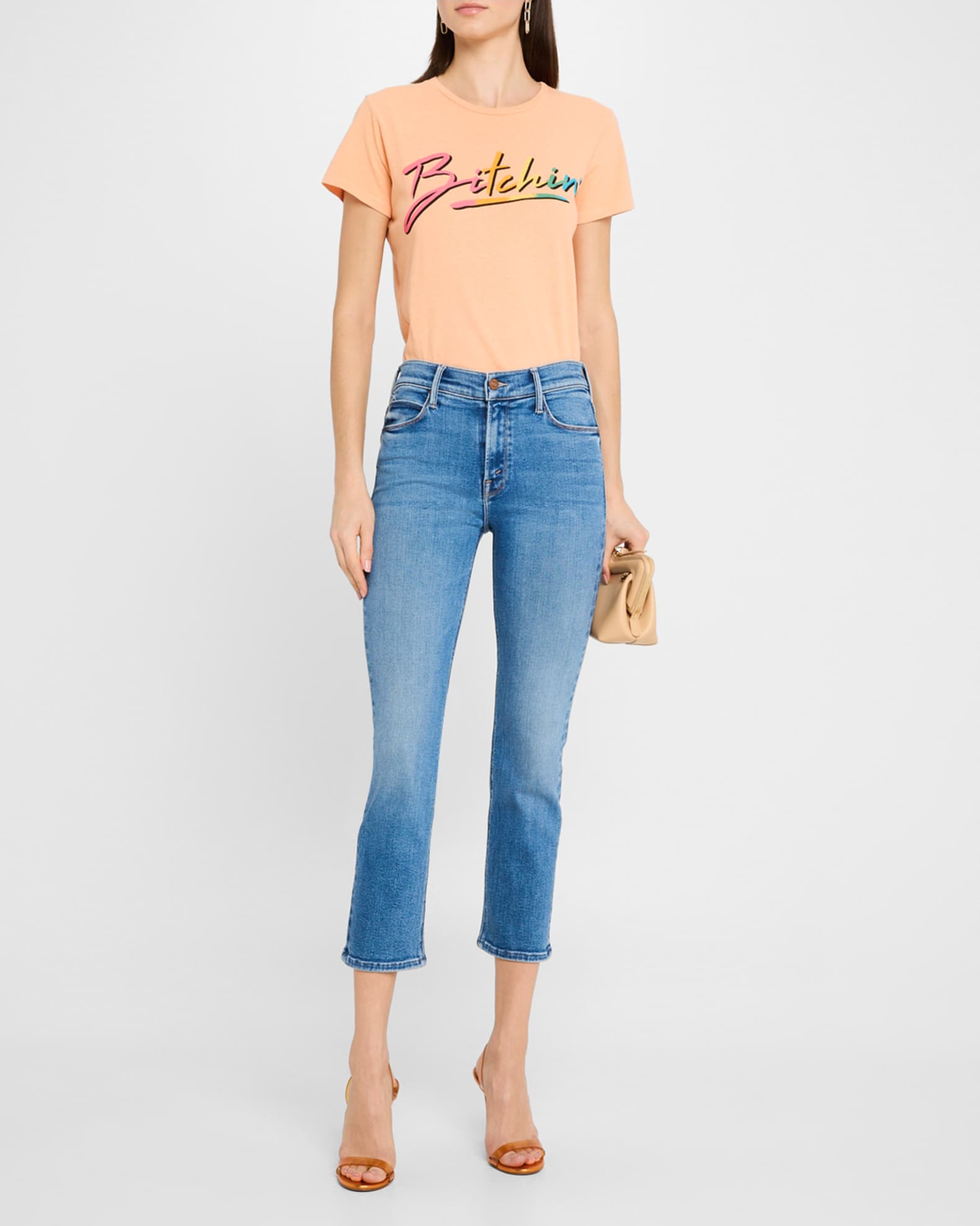 The Mid-Rise Dazzler Crop Jeans 1