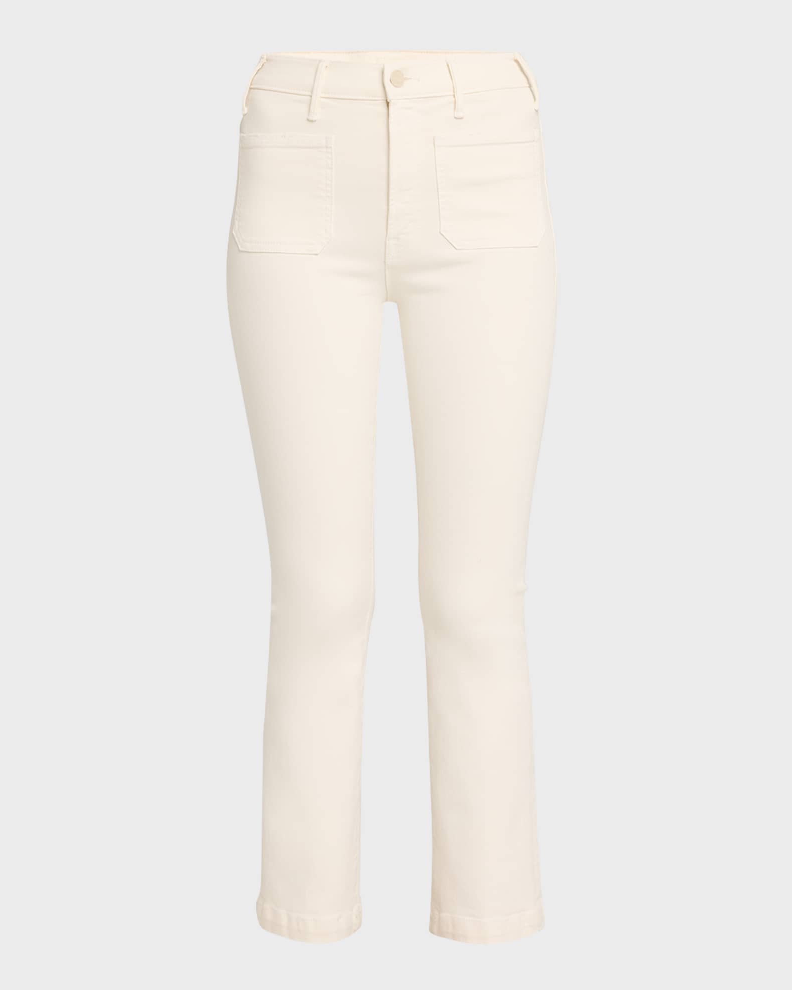 MOTHER The Hustler Patch Pocket Flood Jeans