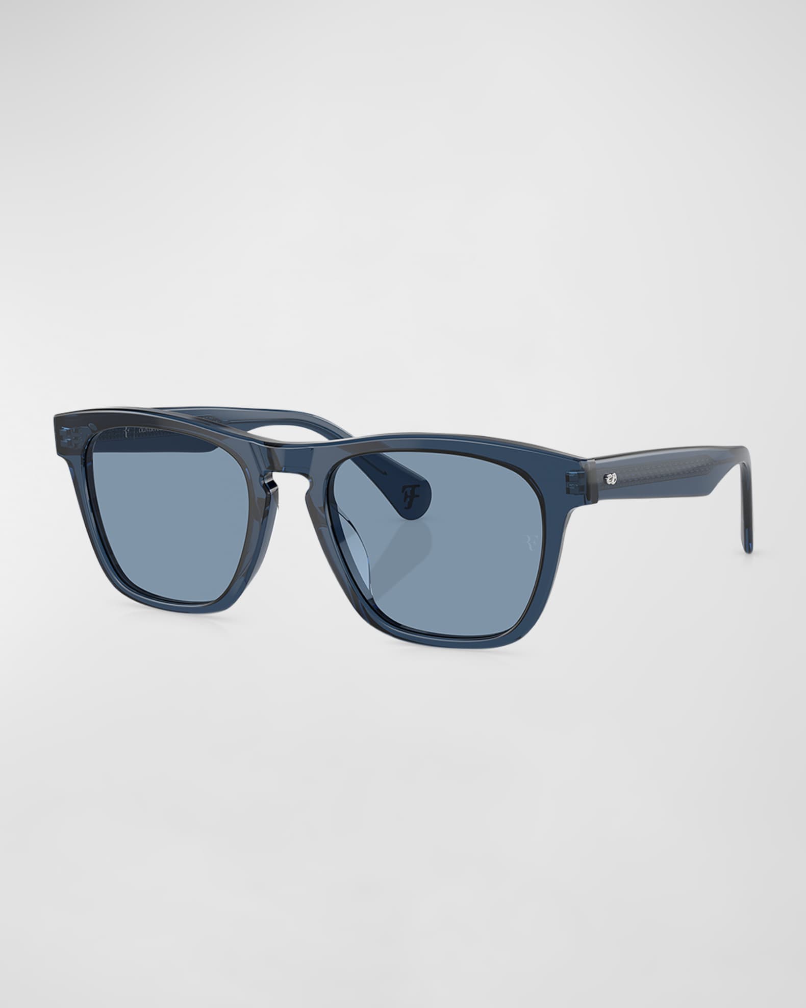 Men's R-3 Acetate Square Sunglasses 0