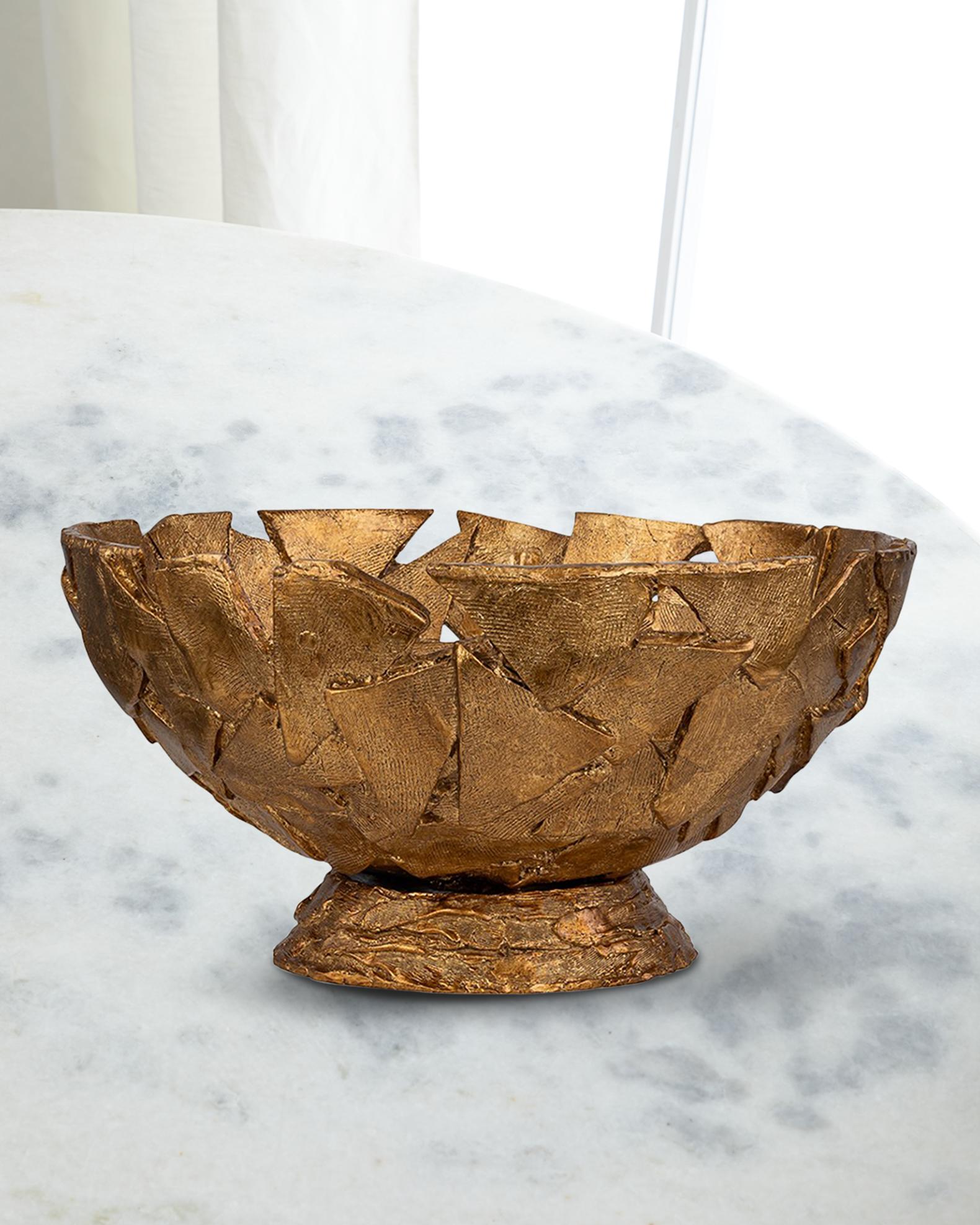 Lucas + McKearn Mosaic Large Luxe Bowl, 16" Round | Neiman Marcus