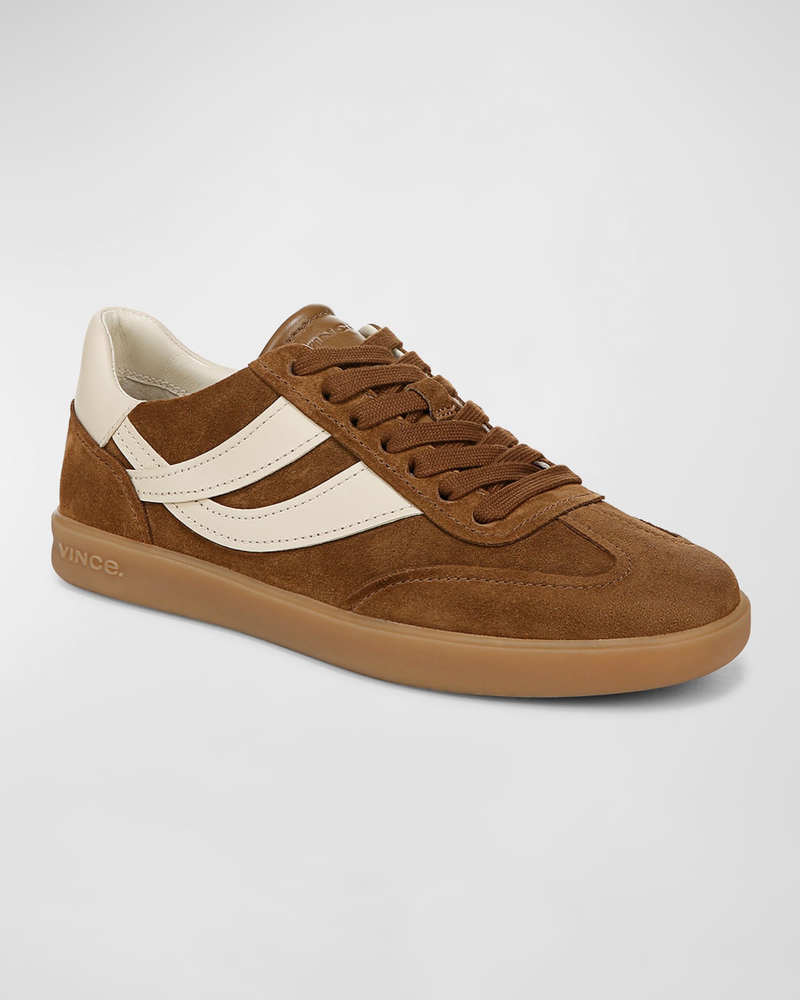 Oasis Mixed Leather Retro Sneakers 1