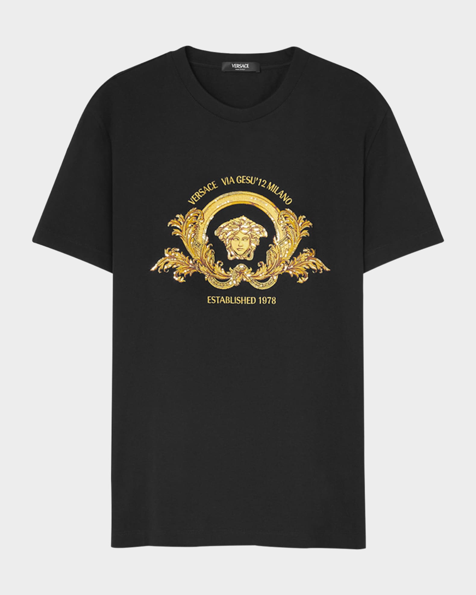 Versace t shirt logo store