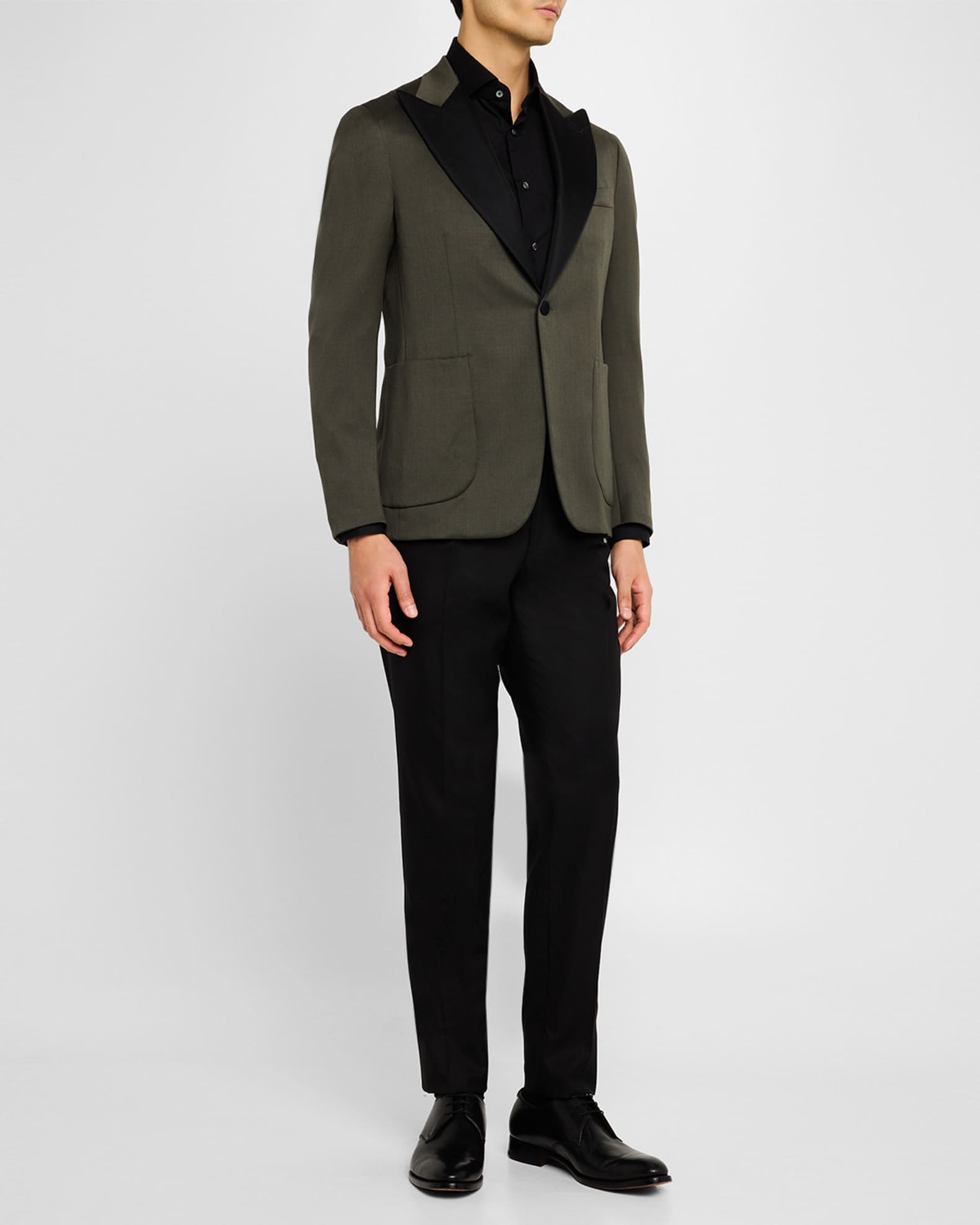 Men s Peak Wool Dinner Jacket