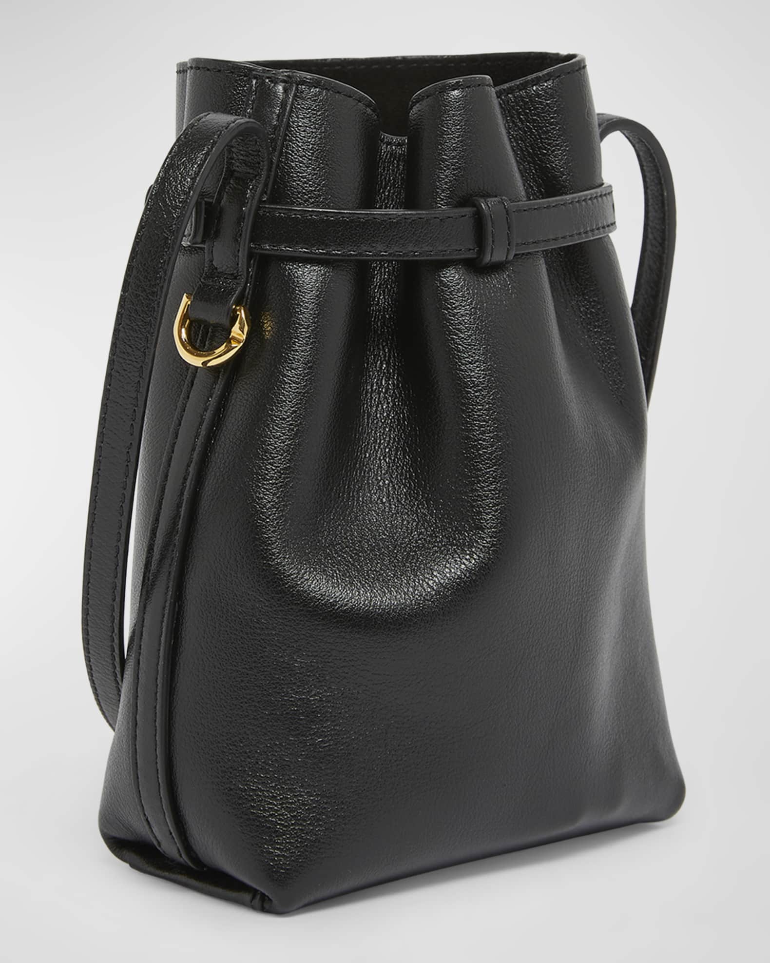 Givenchy Voyou Phone Pouch Bucket Bag in Shiny Tumbled