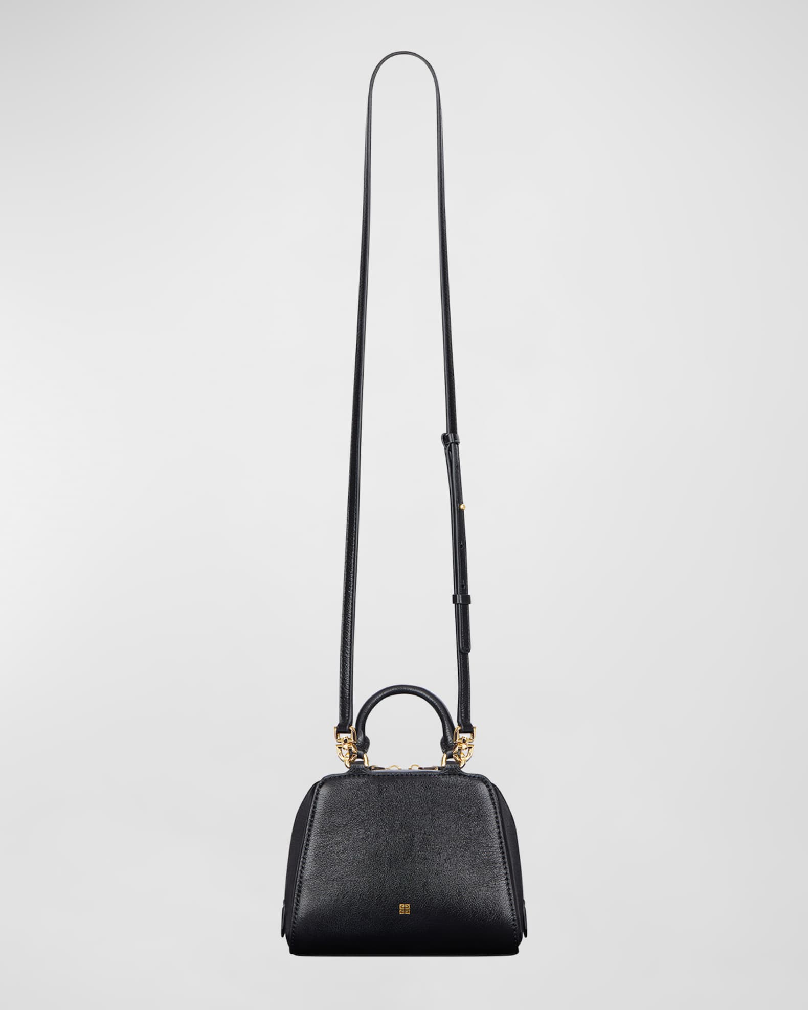Antigona Cube Nano Top-Handle Bag in Shiny Tumbled Leather  1