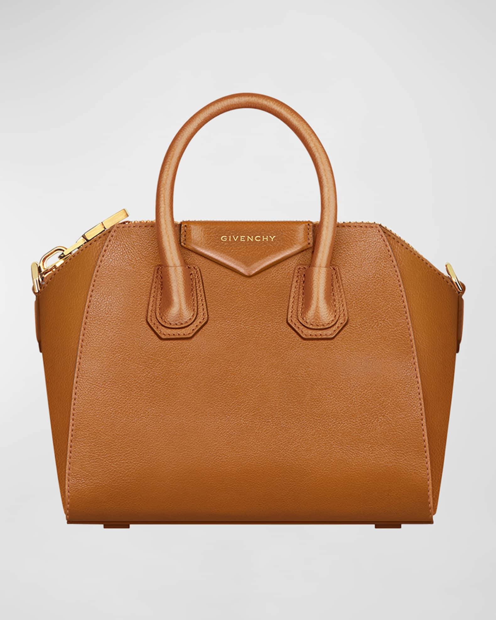 Givenchy Antigona Mini Top-Handle Bag in Shiny Tumbled Leather | Neiman  Marcus