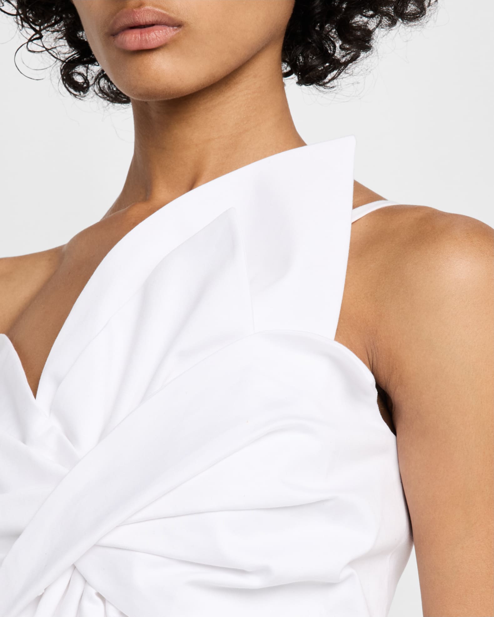 JBQ Orchid Bow Crop Top | Neiman Marcus