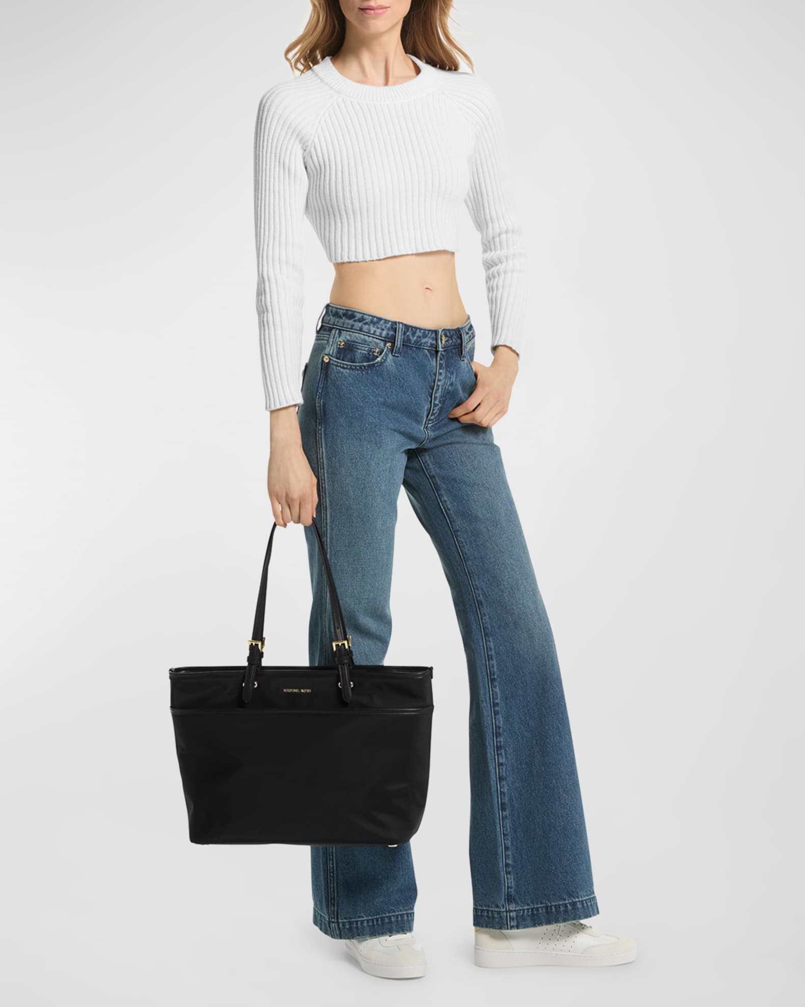 MICHAEL Michael Kors Winston Large Pocket Nylon Tote Bag