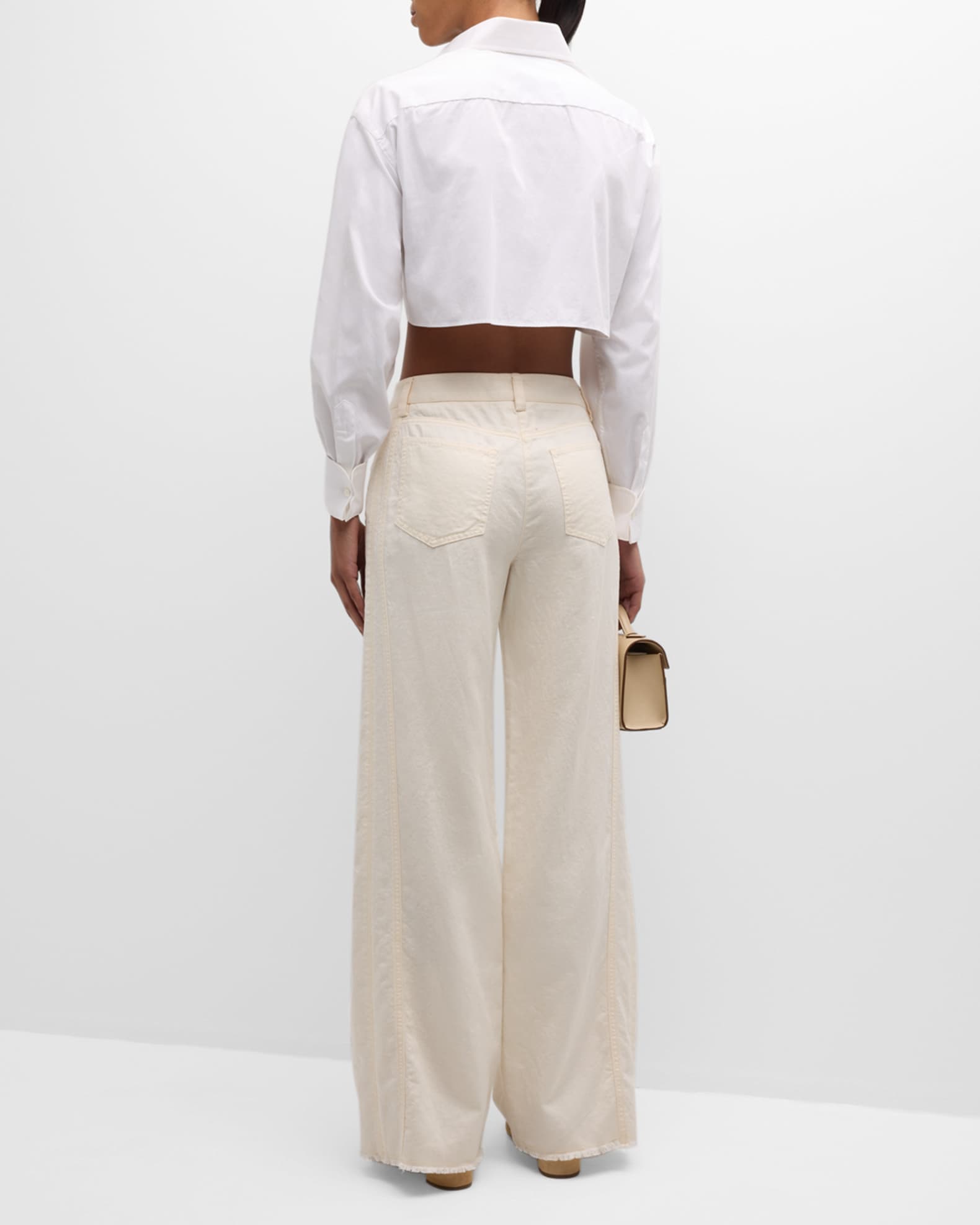 Neiman marcus wide leg pants clearance