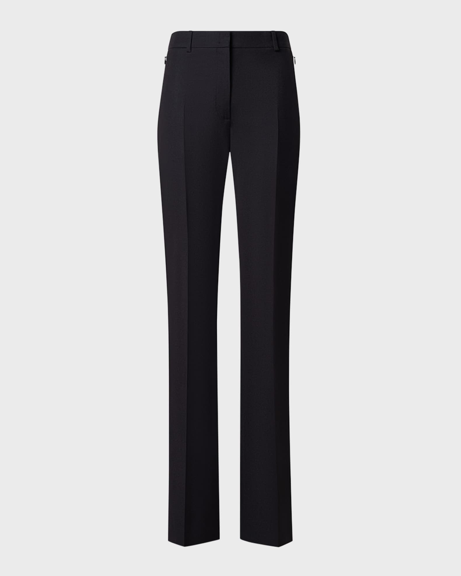 Marilyn Wool-Blend Bootcut Pants 0