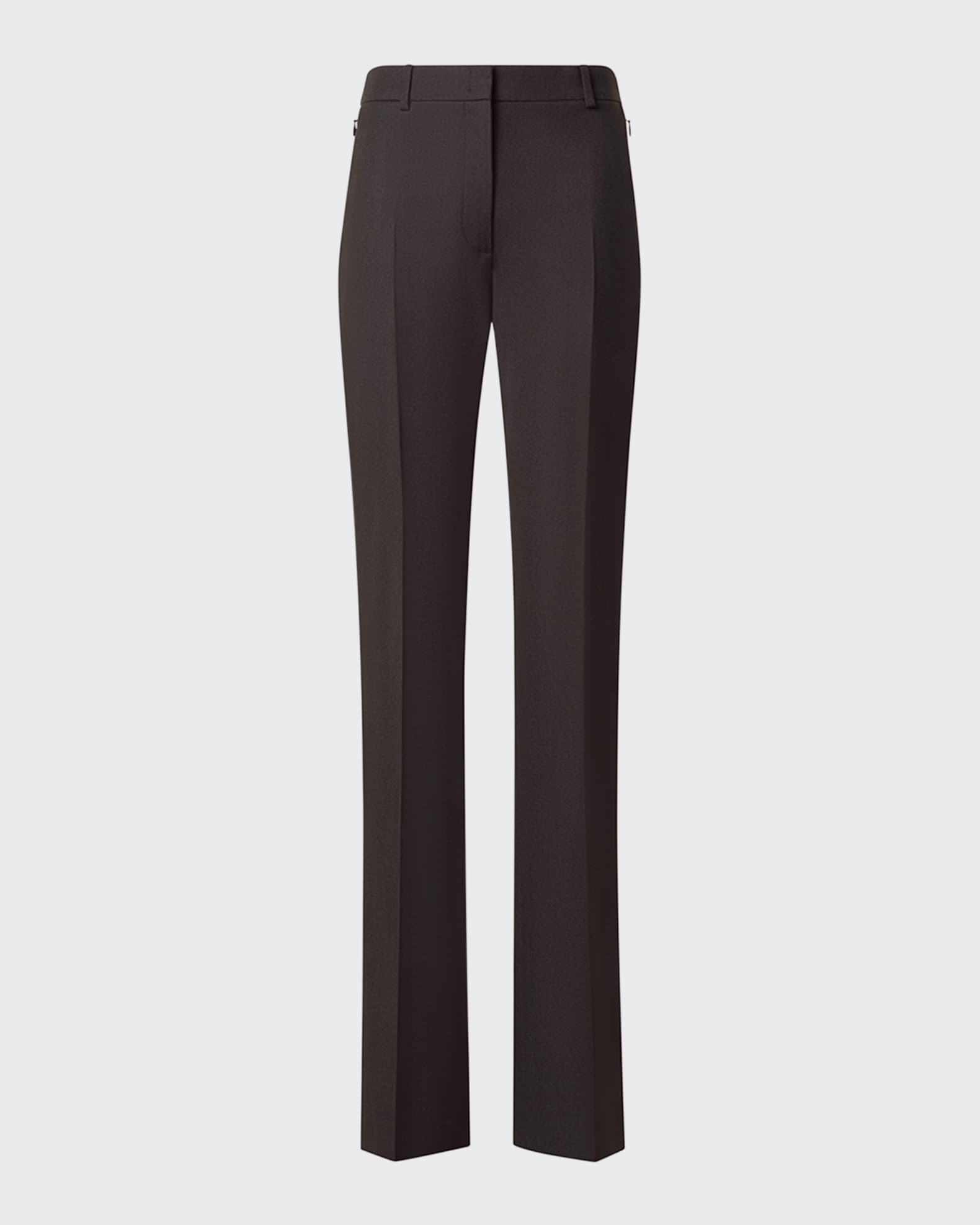 Marilyn Wool-Blend Bootcut Pants 0