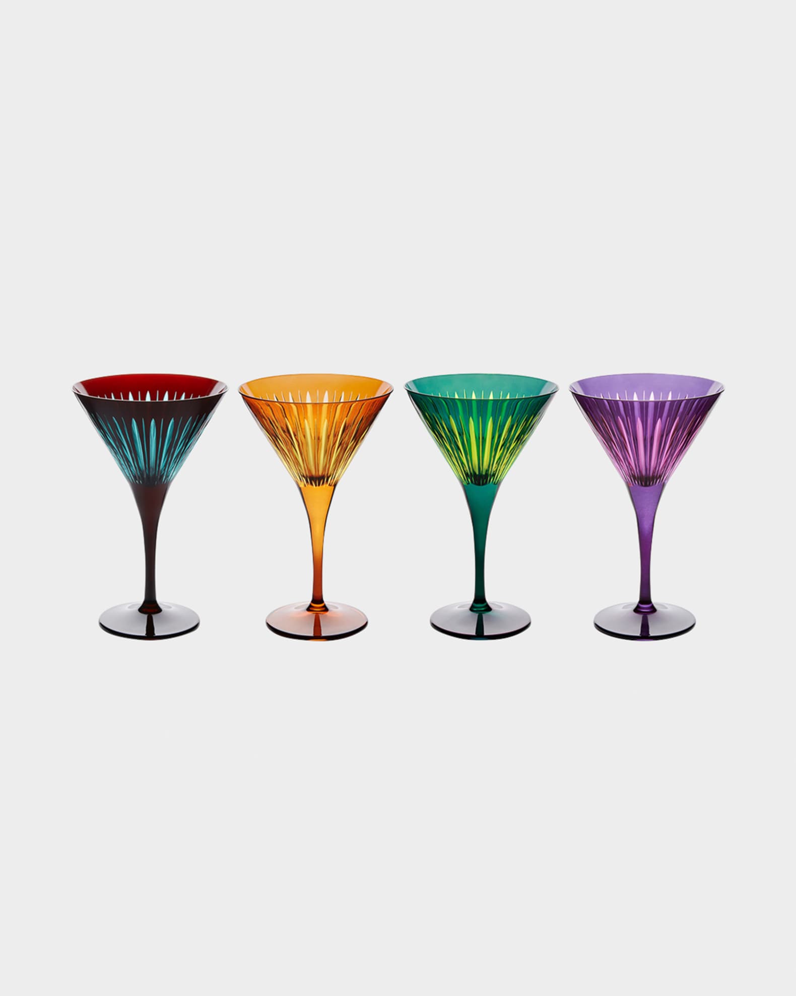 Prism Martini Glasses, Set of 4 0