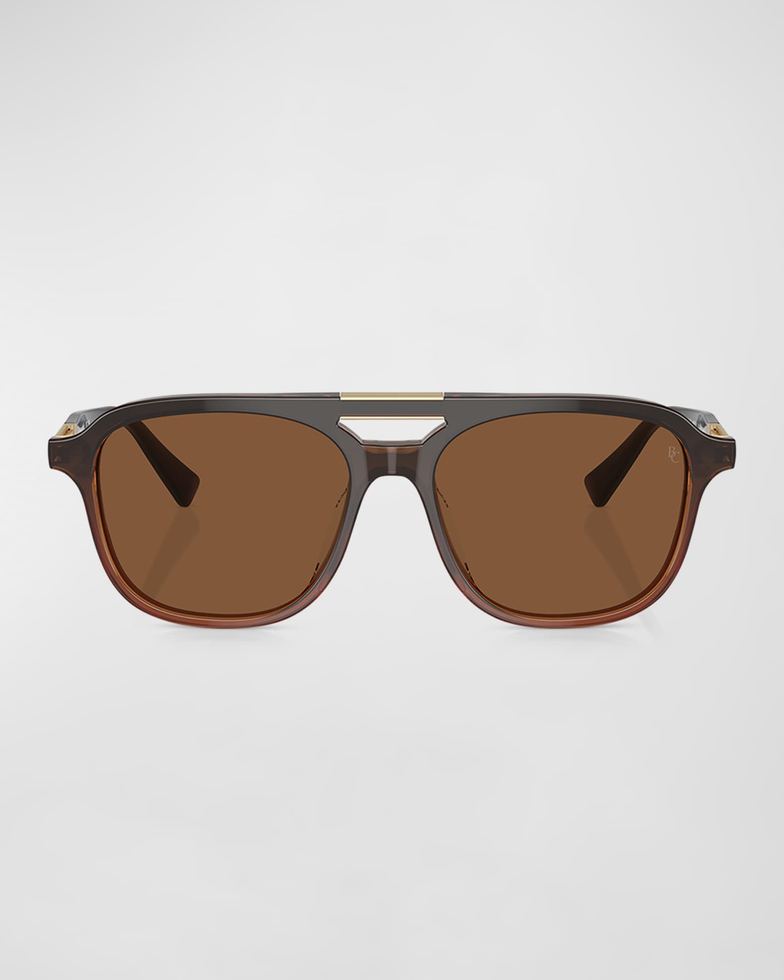 Brunello Cucinelli Men's Acetate Square Sunglasses | Neiman