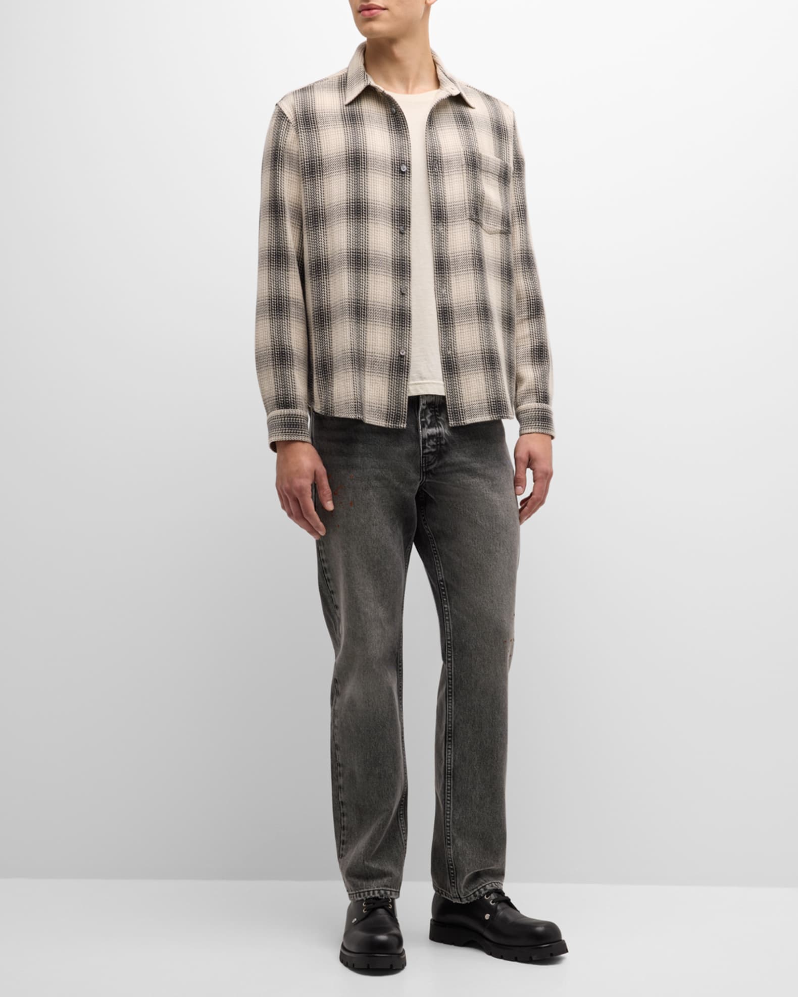 Men's Baja Plaid Overshirt 1