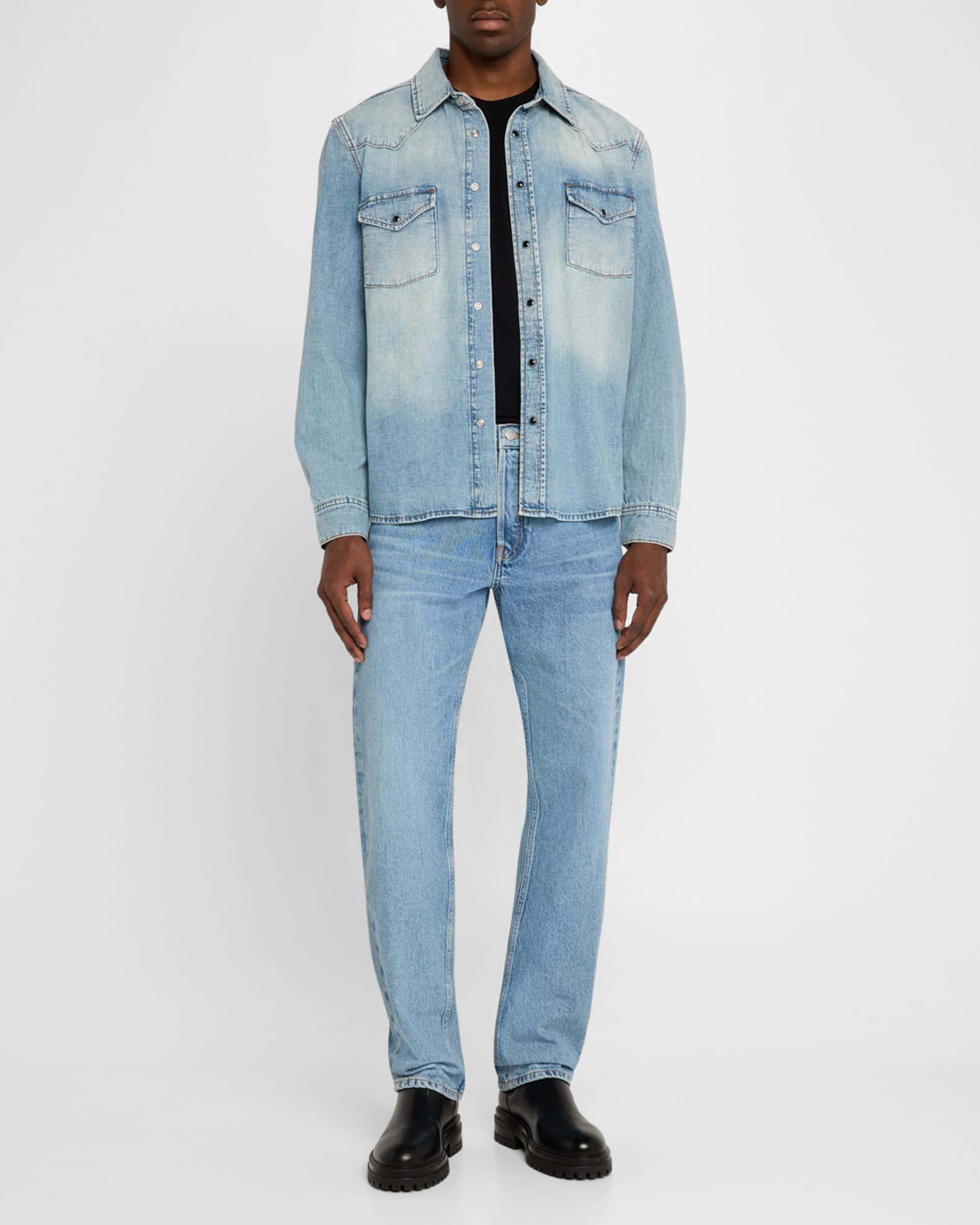 Men's Straight-Leg Jeans 1