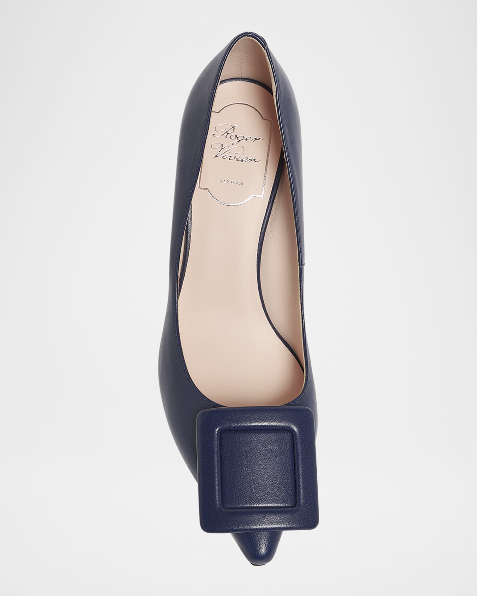 パンプス Roger Vivier Pump Belle Vivier Pumps in patent leather Off White Woman