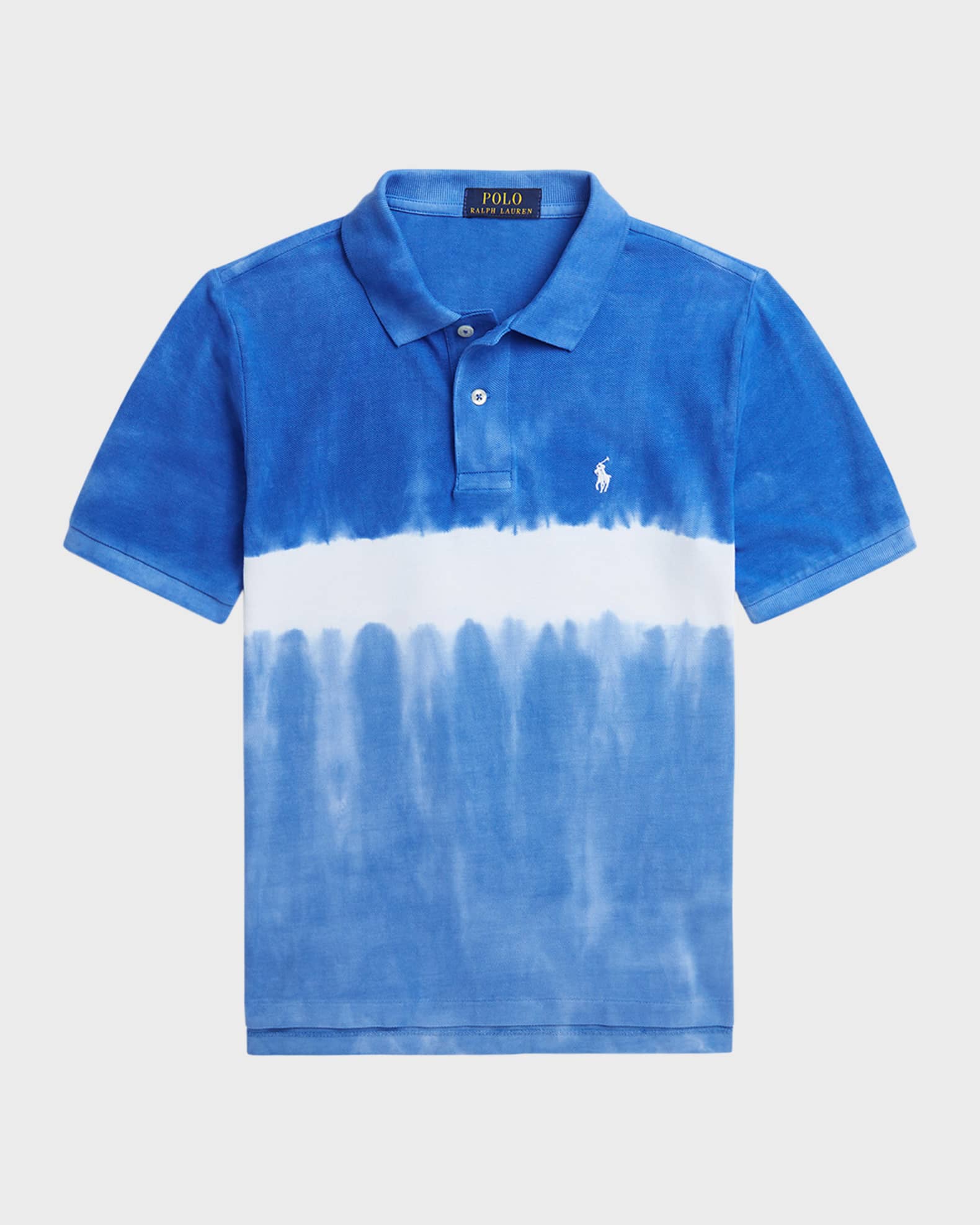 Boy s Tie Dye Print Polo Shirt