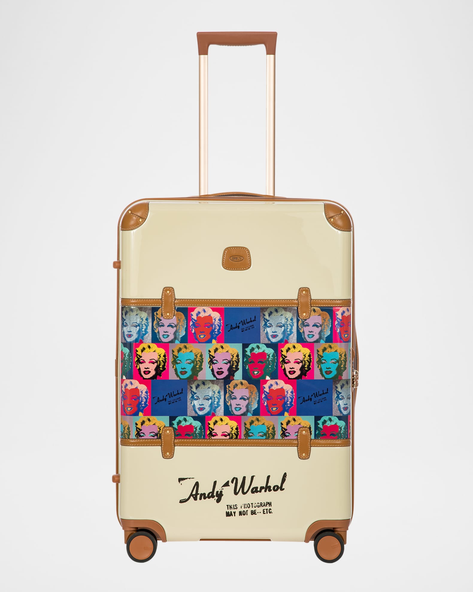 Bric's x Andy Warhol 27" CheckIn Spinner Neiman Marcus