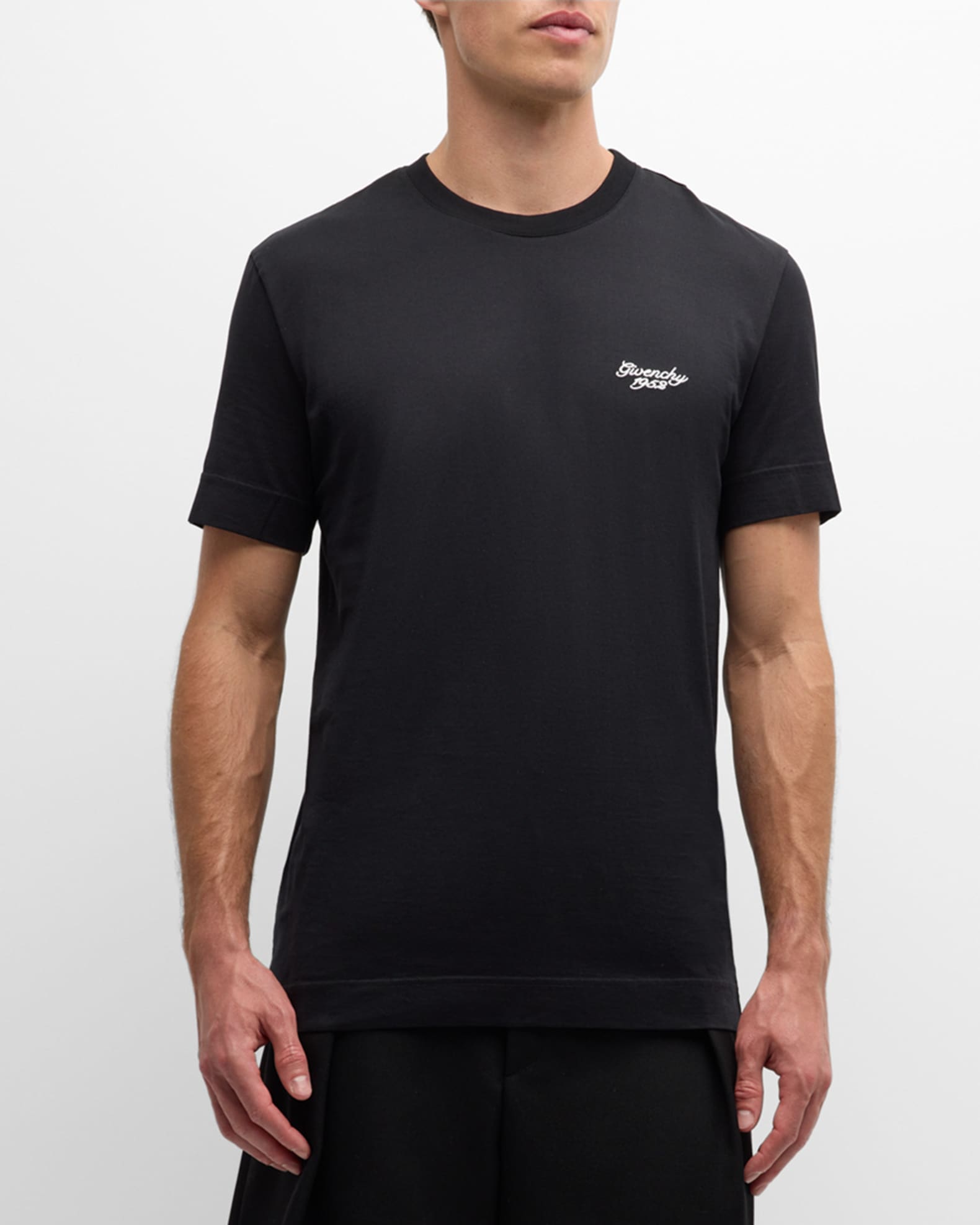 Givenchy Men's Slim-Fit Logo T-Shirt | Neiman Marcus