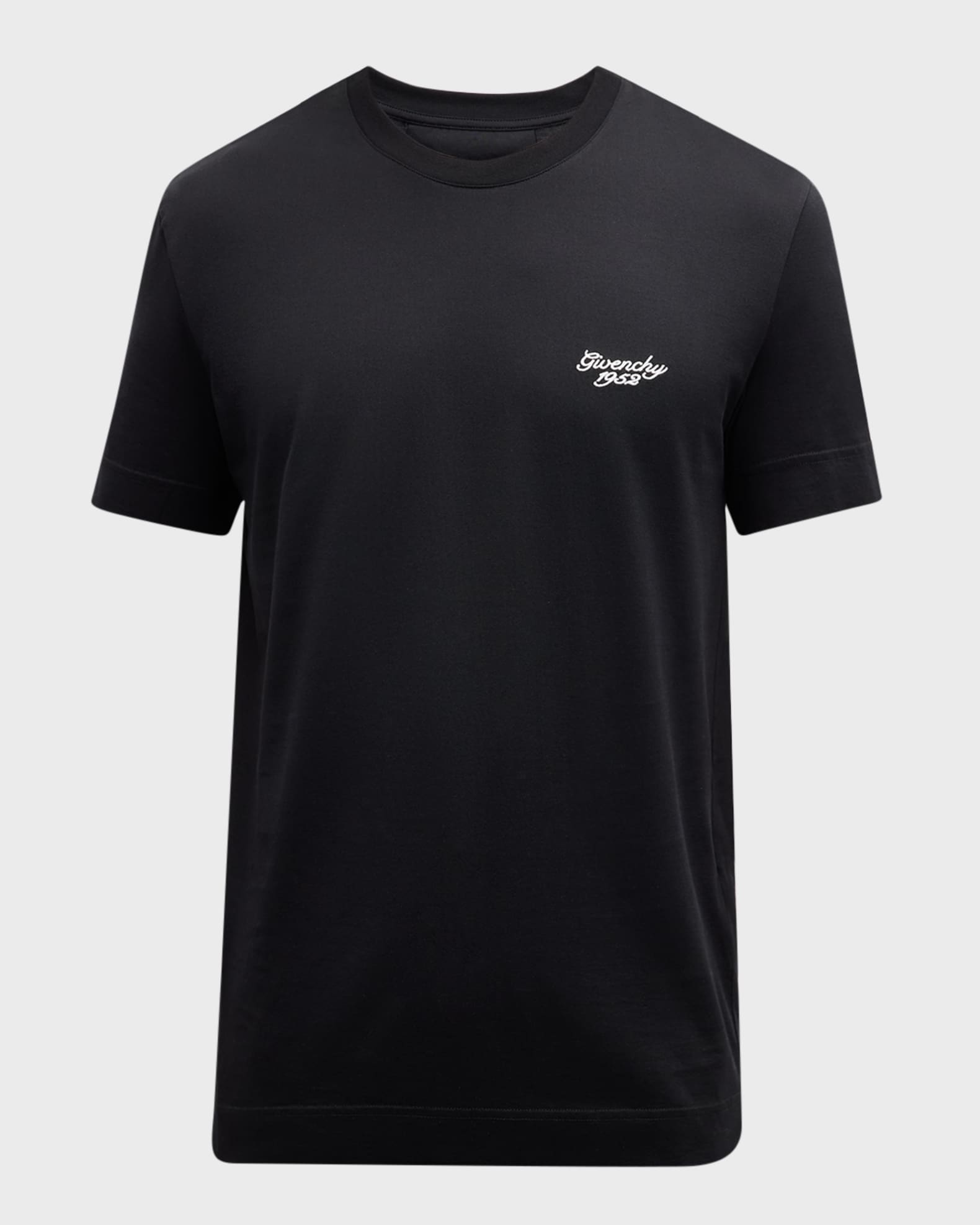 【関送無料】 Givenchy Slim Fit T-Shirt 4G ロゴ Tシャツ Givenchy 4G Multicolor Slim-fit Cotton t-Shirt, Black (US