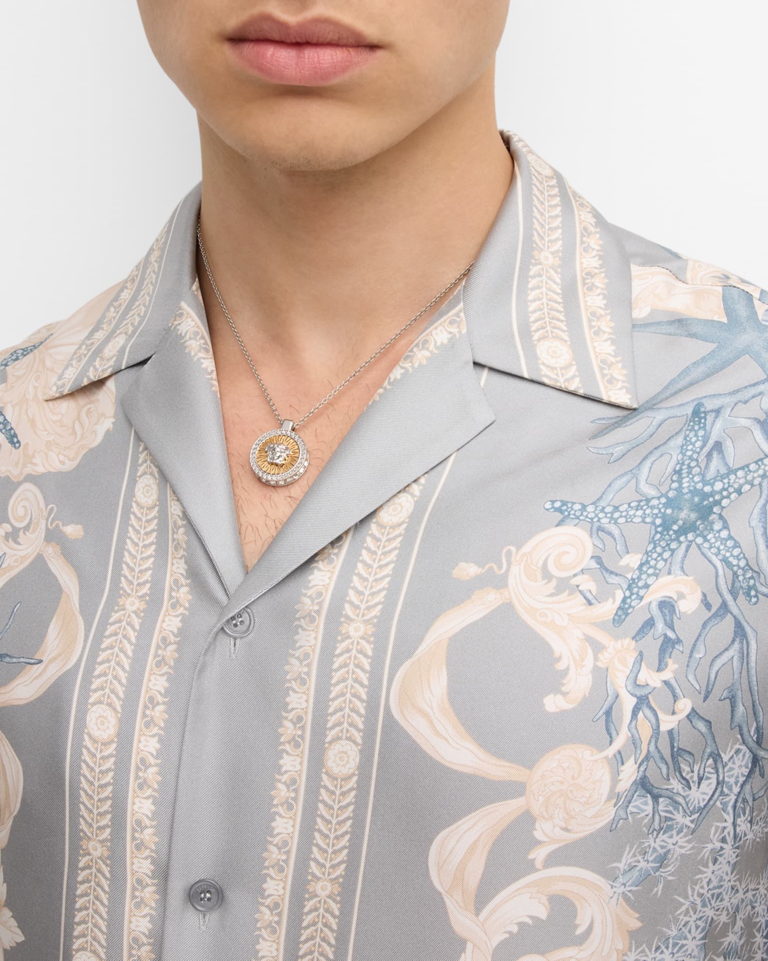 Versace cupcake necklace outlet