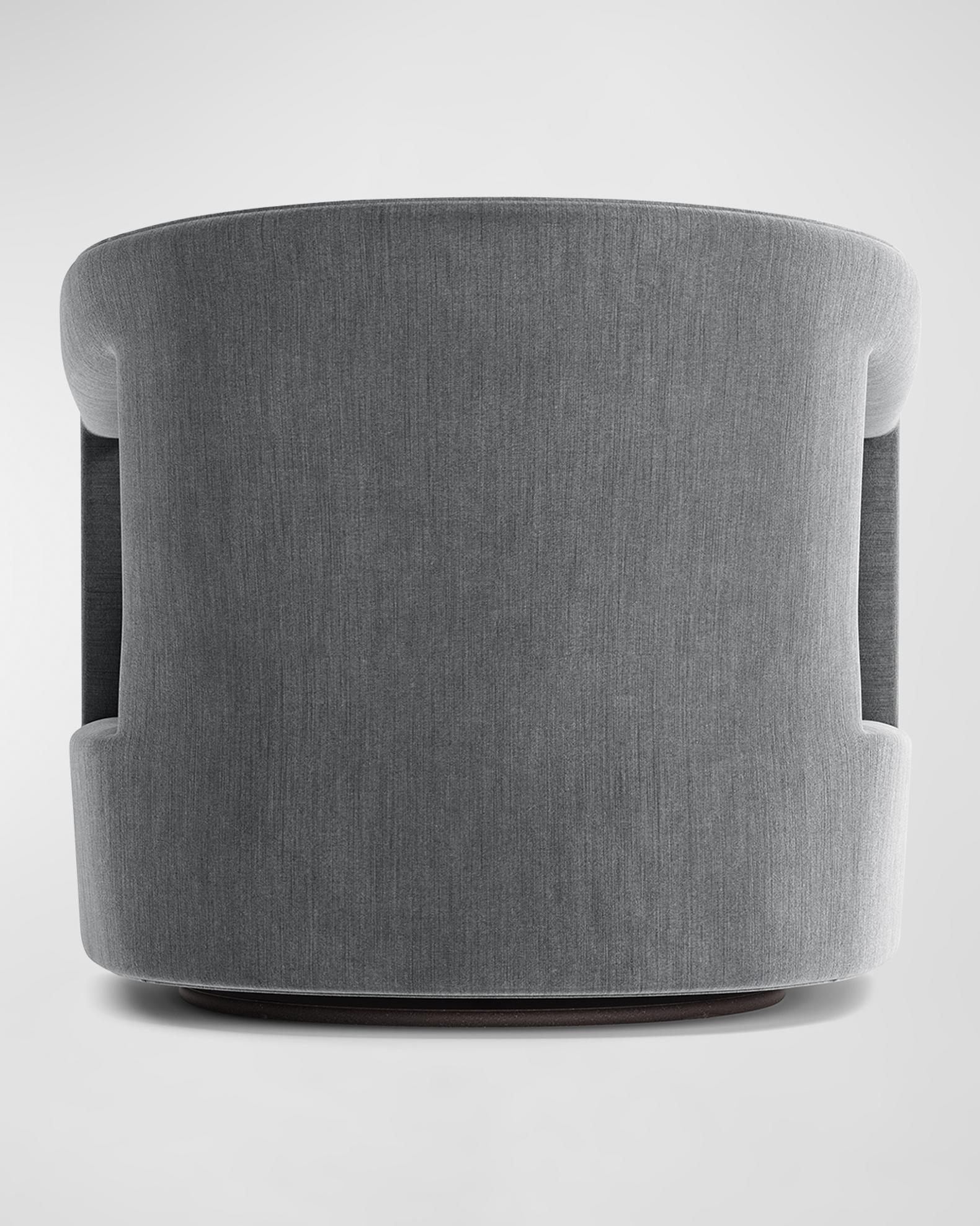 Bernhardt Interiors Alana Icy Slate Blue Swivel Chair | Neiman Marcus